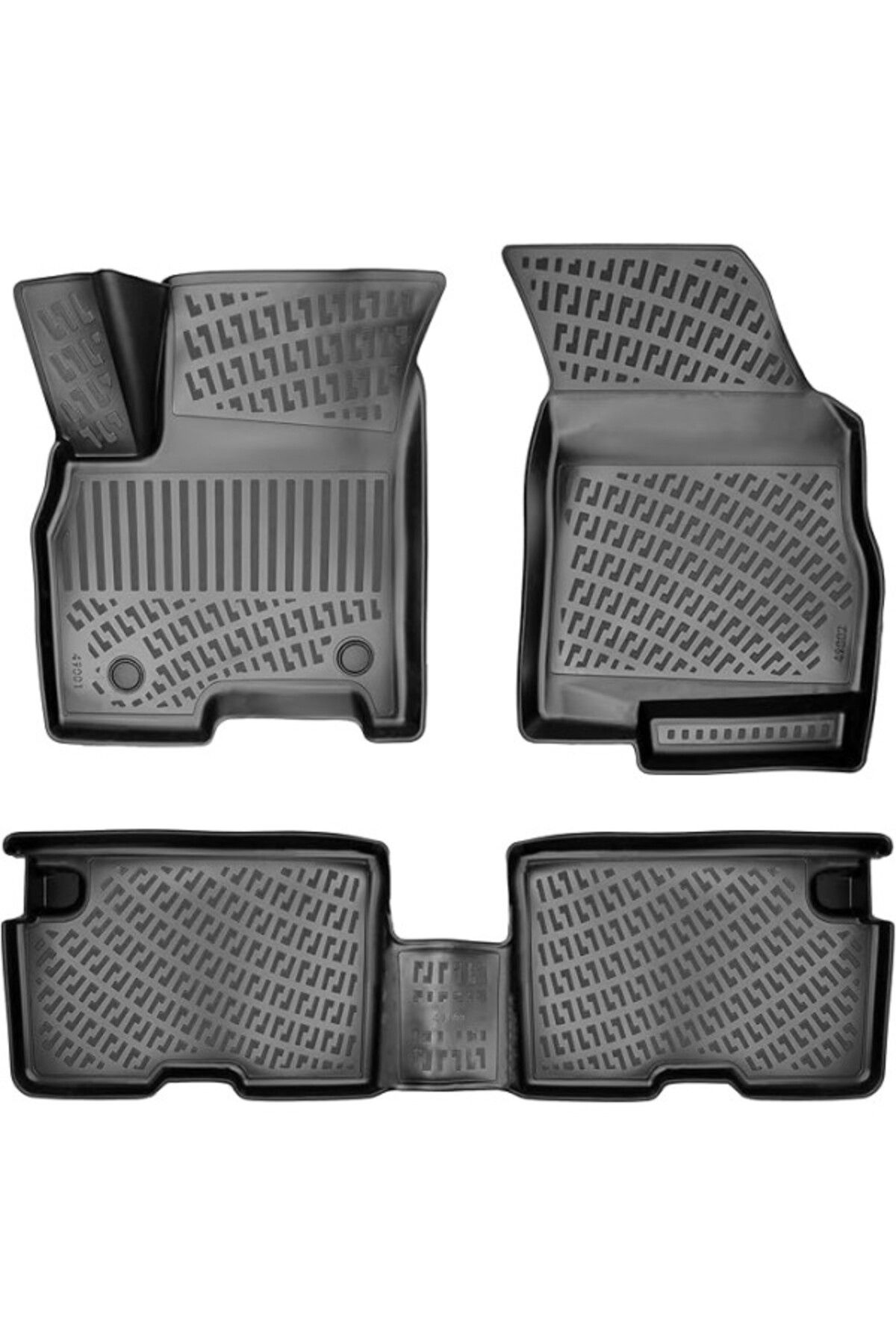 ShopZum Chery Tiggo 8 Pro Excellent Paket 5 Koltuklu 2020 Sonrası Uyumlu 3D Havuzlu Paspas