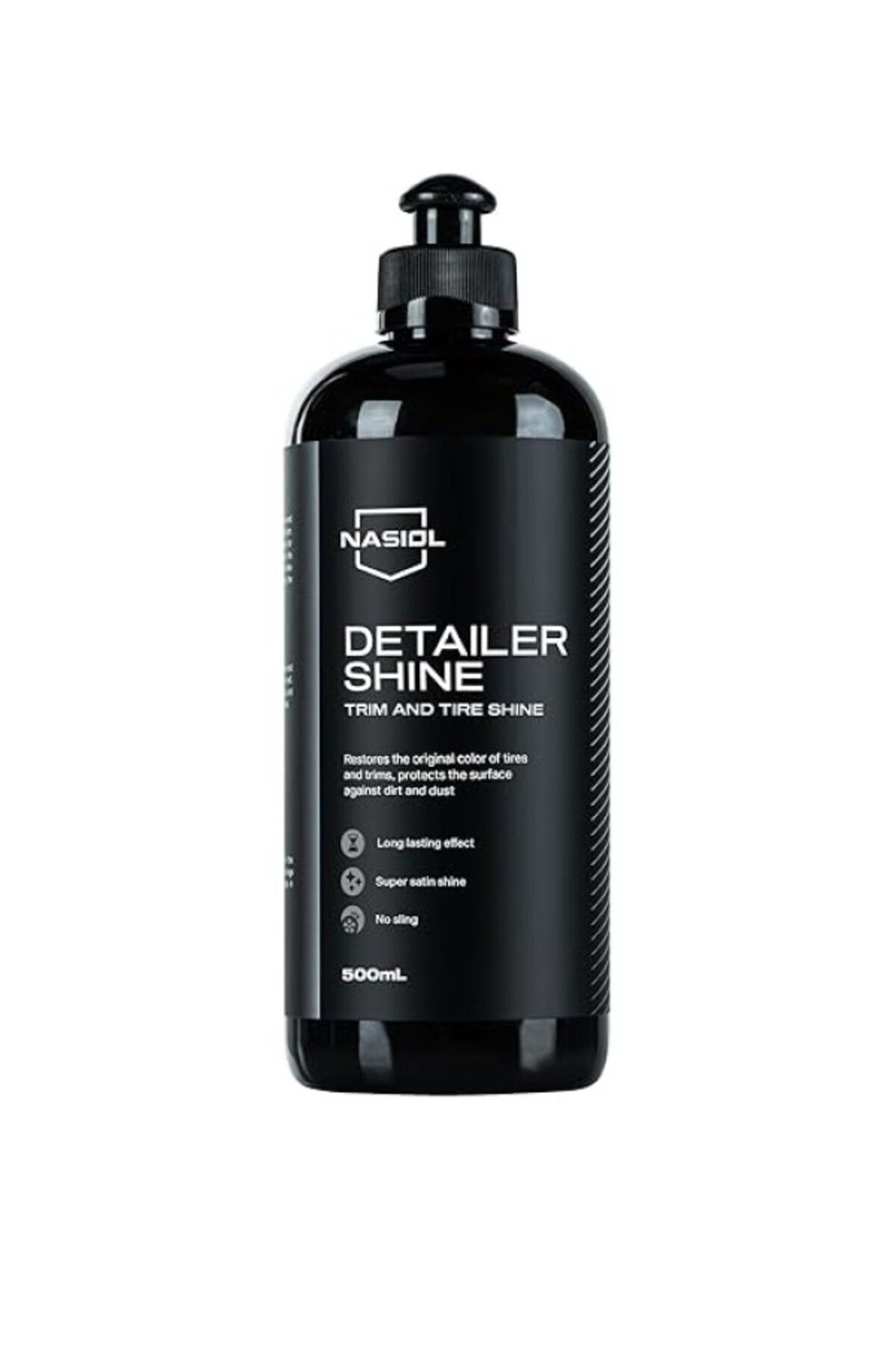 ShopZum Detailershine Araç Ve Lastik Parlatıcı-500 Ml-Araç Lastik, Trim, Tampon Bakımı
