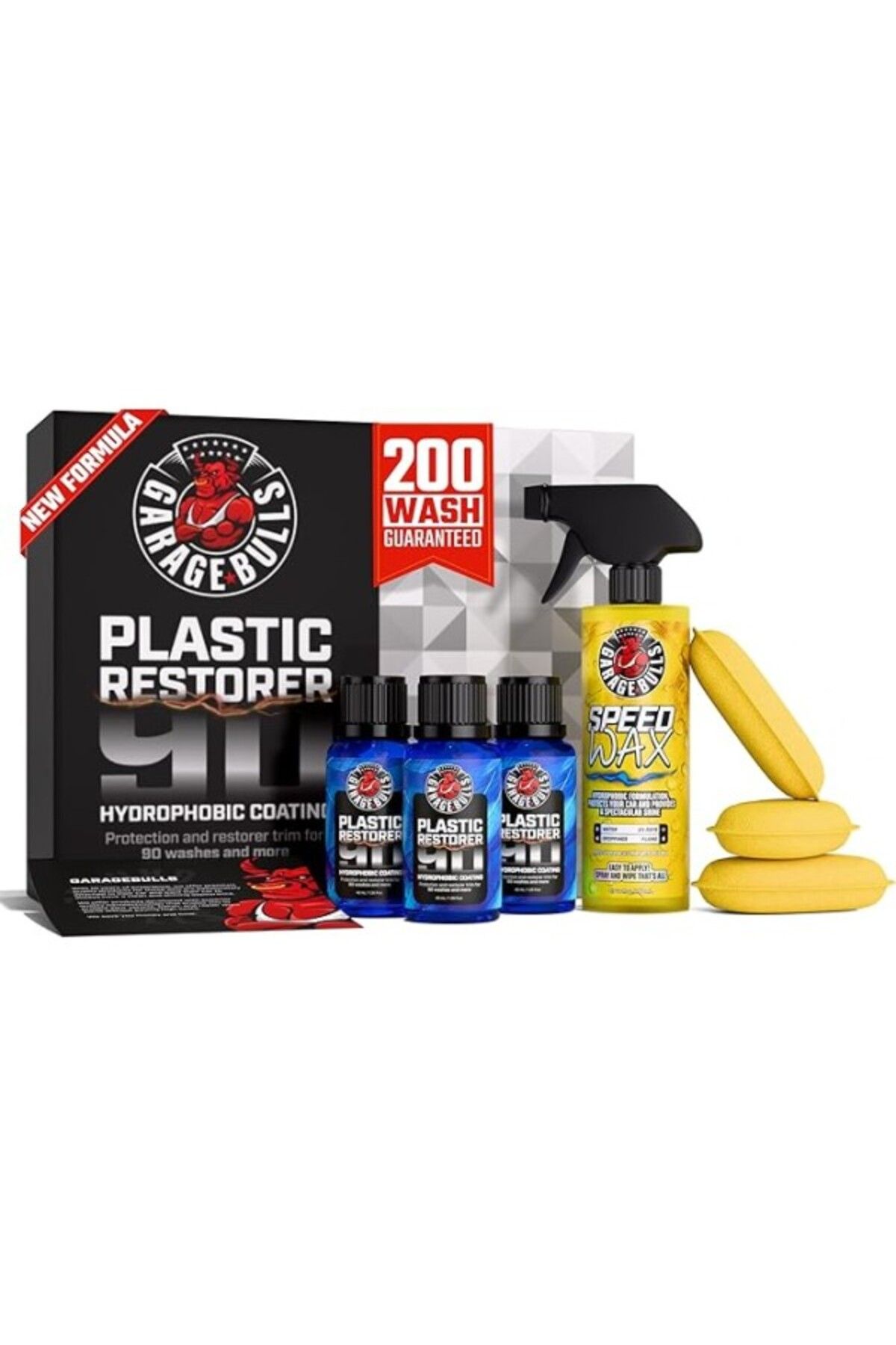 ShopZum Bulls Plastik Yenileyici Ve Onarıcı Seramik Kaplama 3Lü Paket 120Ml +Hediyeli