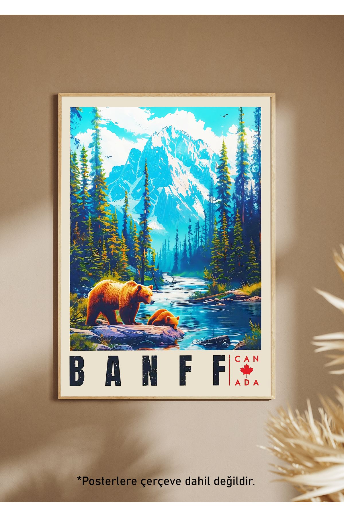 One Little Happiness BANFF Poster Estetik Duvar Posteri , Çerçevesiz Poster