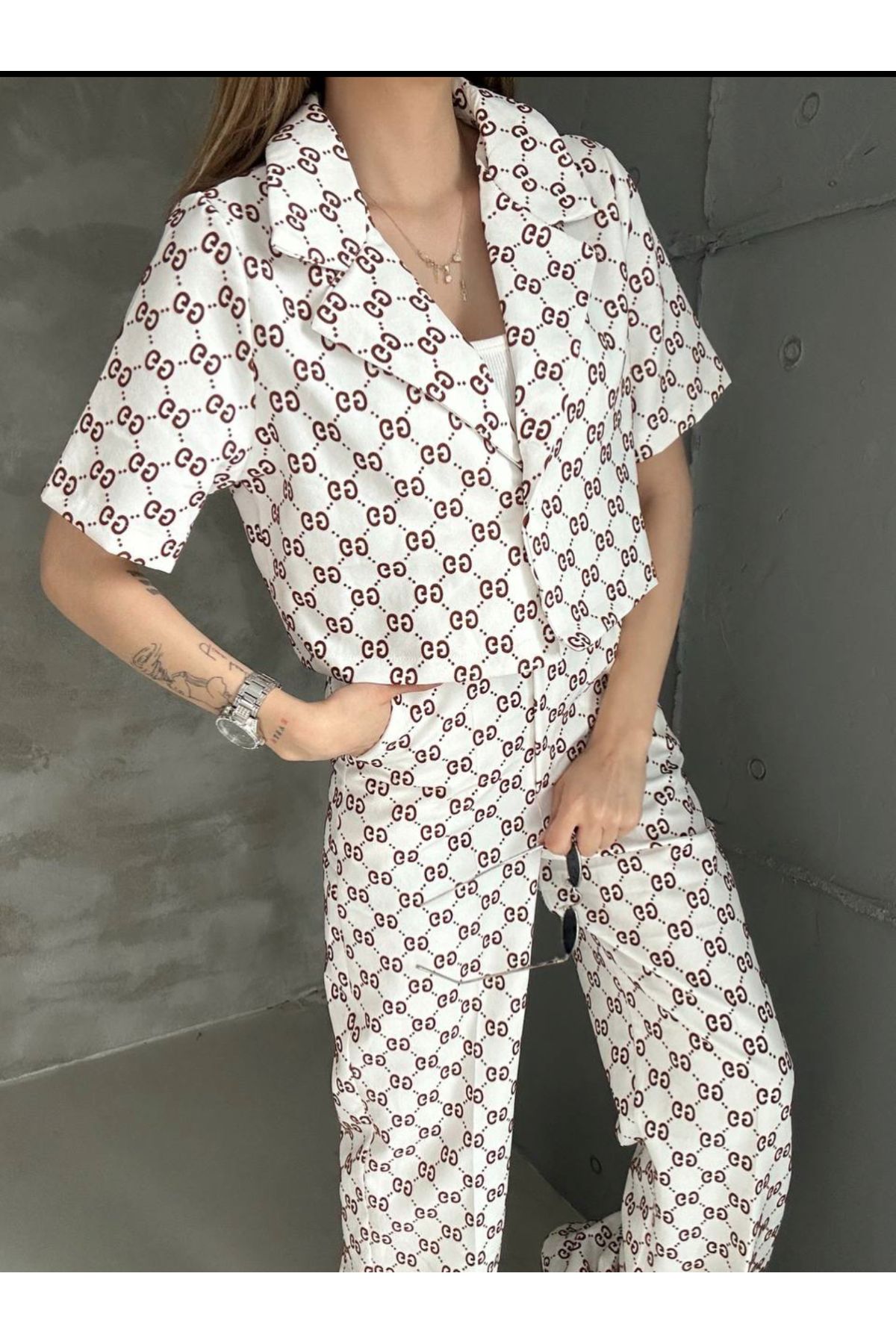 Elvira Butik BEYAZ TAKIM