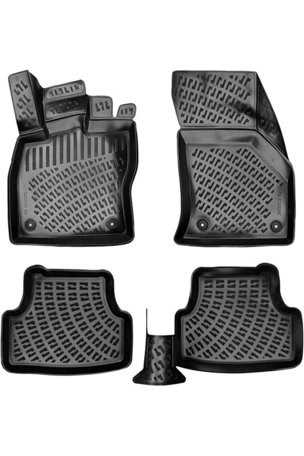 ShopZum Seat Leon 2012-2020 Uyumlu 3D Havuzlu Paspas