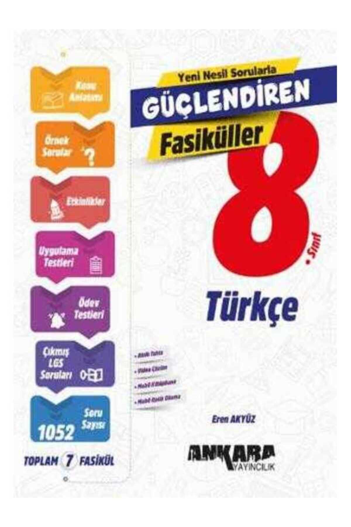 kitabın başkenti ankara yayıncılık Ankara Yayıncılık 8. Sınıf Türkçe Güçlendiren SET Fasiküller