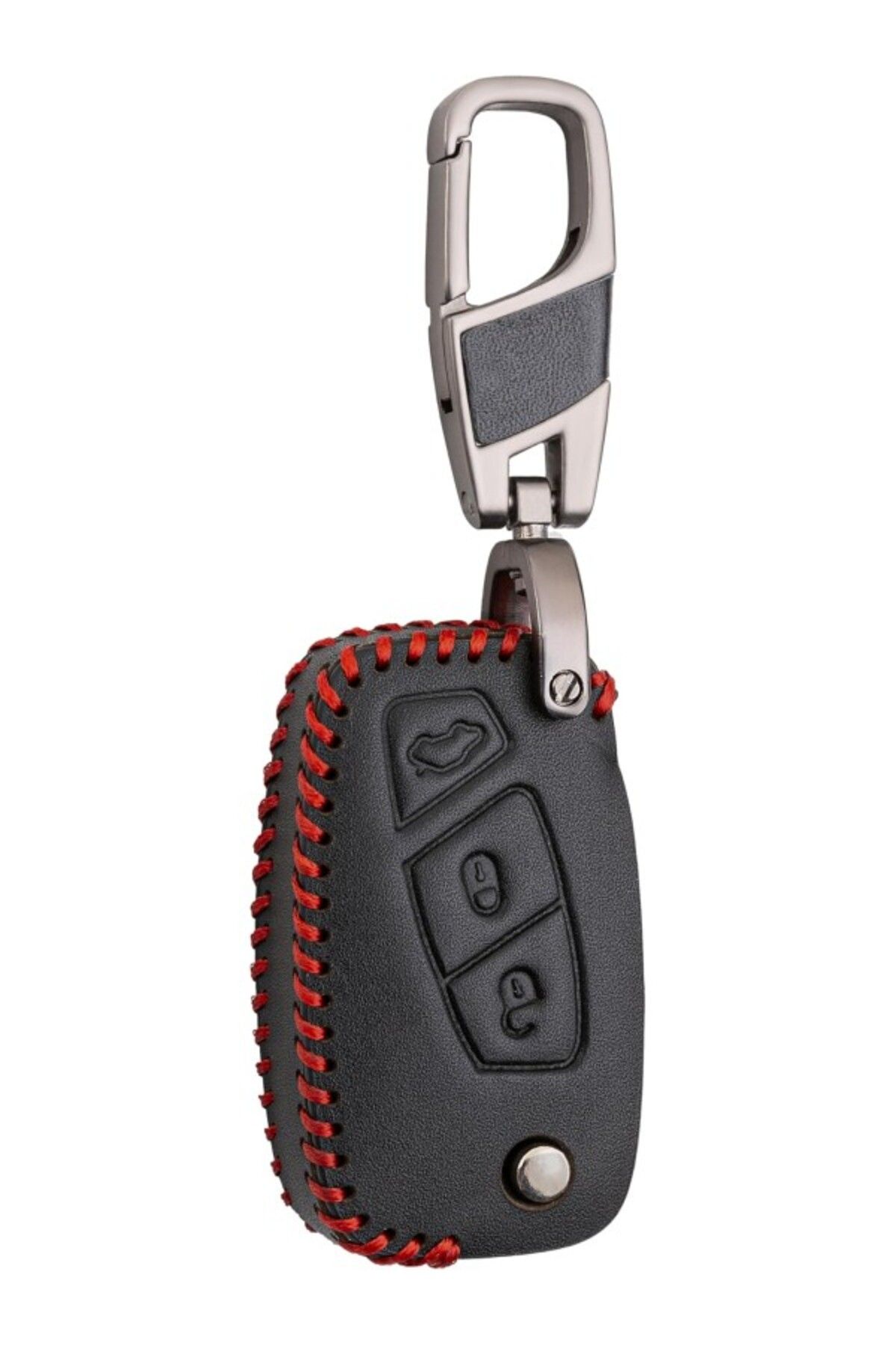 ShopZum Deri Anahtar Kılıfı (Fiat Punto, Doblo, Fiorino, Bravo, Ducato, Panda, Stilo Ile