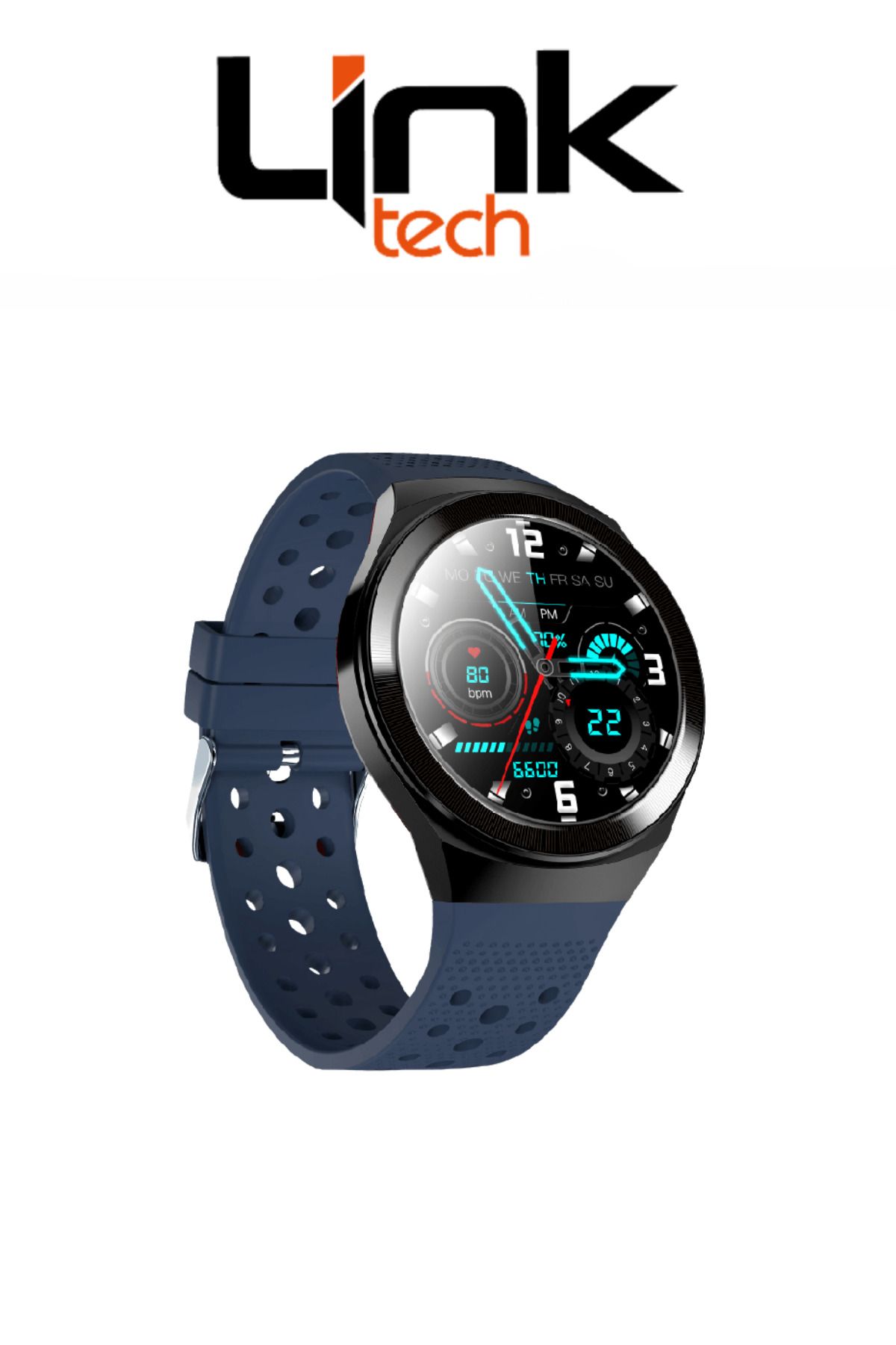 Linktech S88 Premium LT Watch 45mm IP68 Suya Dayanıklı Akıllı Saat