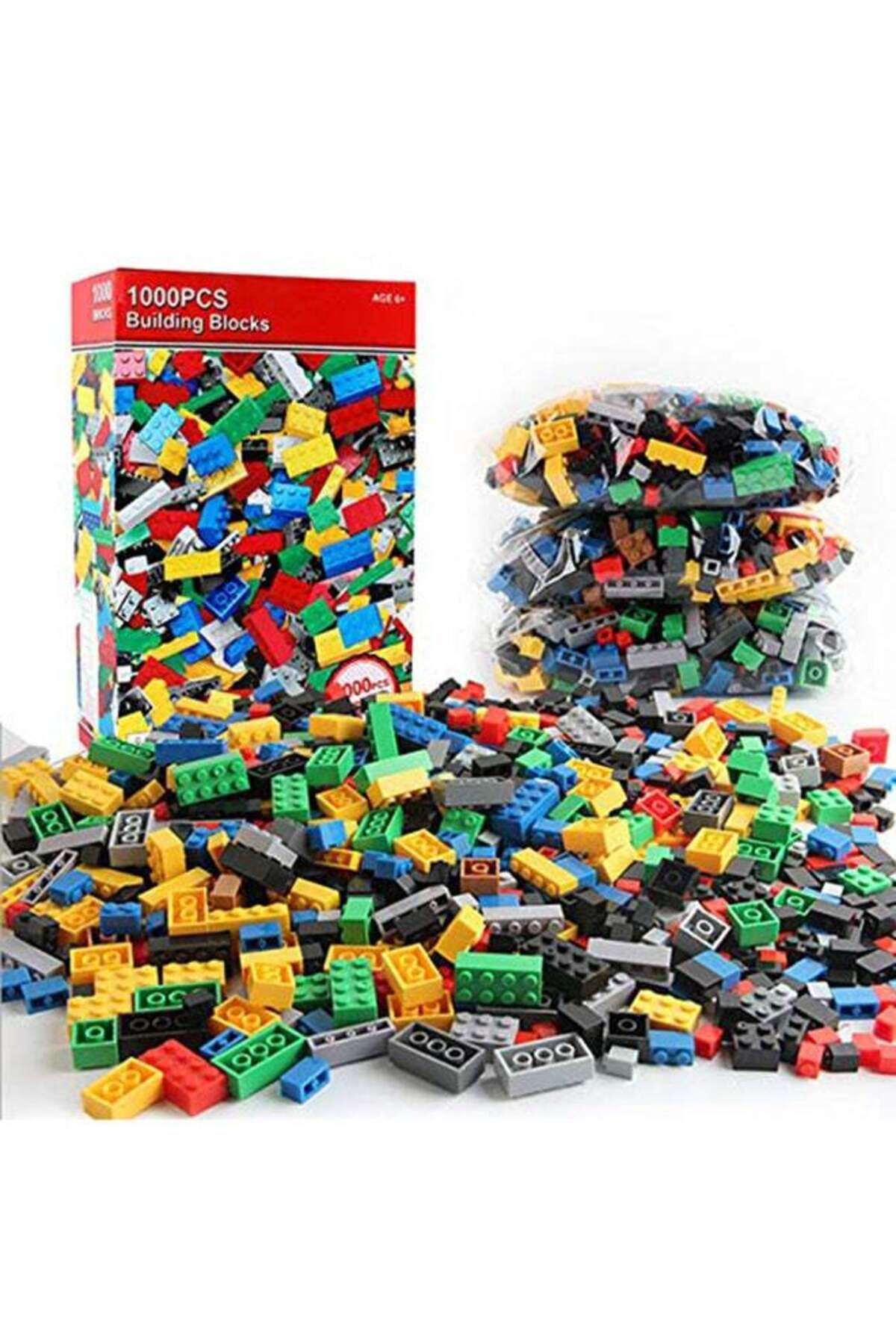 COOYA-100-Piece Building Blocks Set In 10 Different Colors,Durable And Sturdy 100. 8