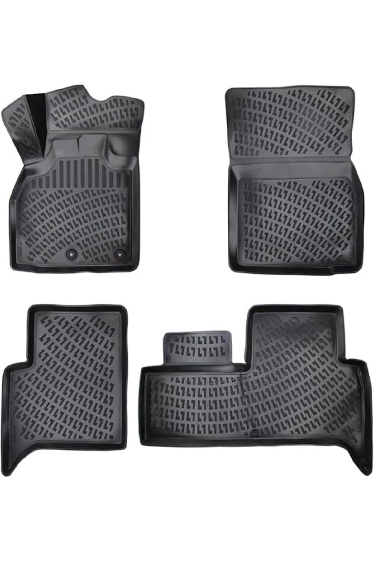 ShopZum Renault Scenic 2 2003-2009 Uyumlu 3D Havuzlu Paspas