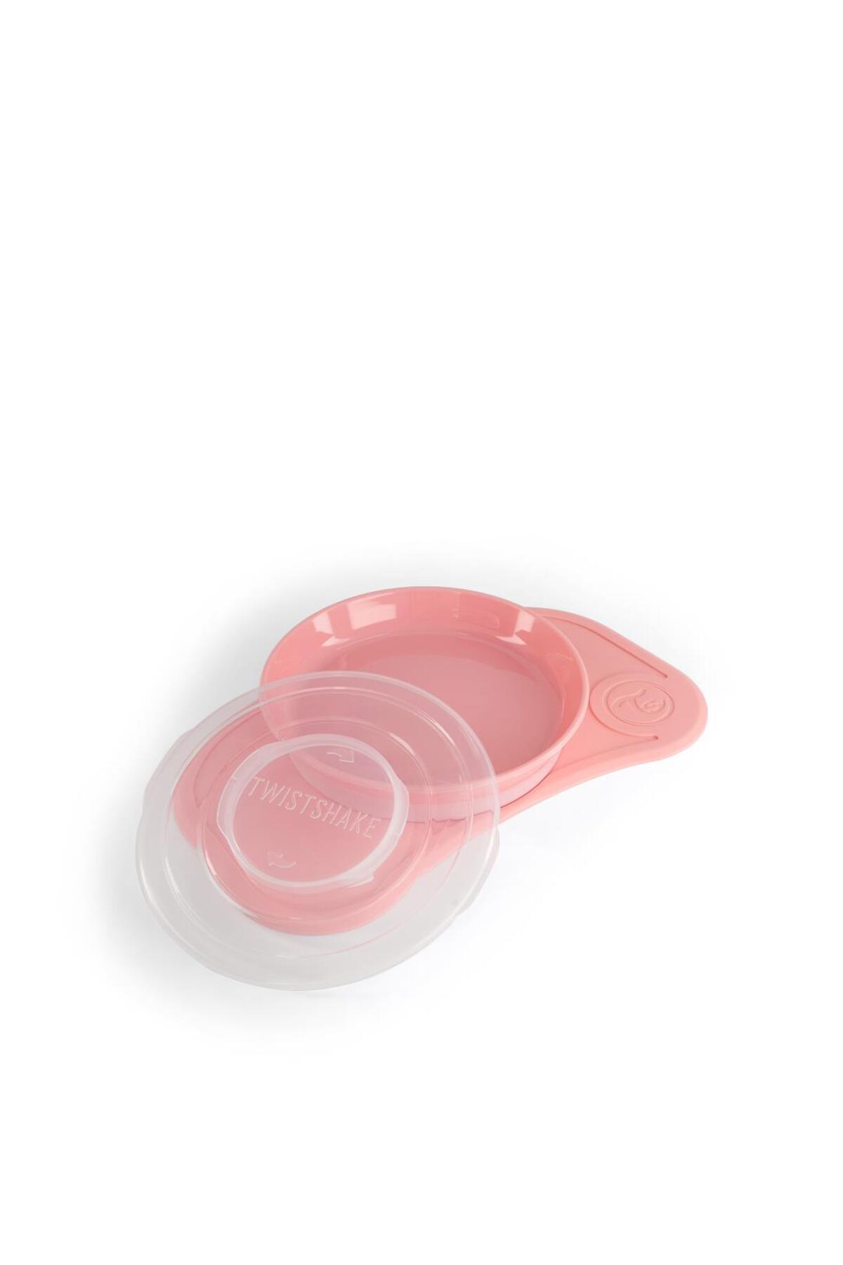 Twistshake Pembe Vakumlu Bebek Çocuk Tabak ve Mama Altlığı Seti fotoğrafı 5 (önizleme)