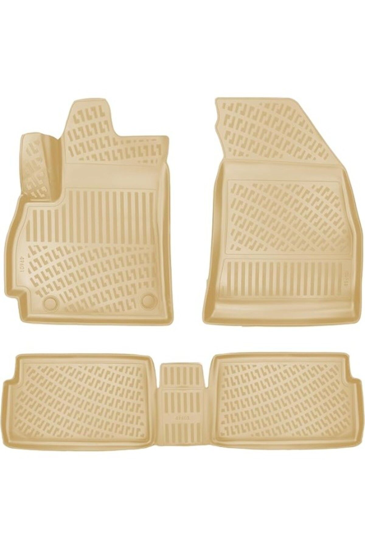 ShopZum Chery Omoda 5 2022- Ile Uyumlu Bej Paspas