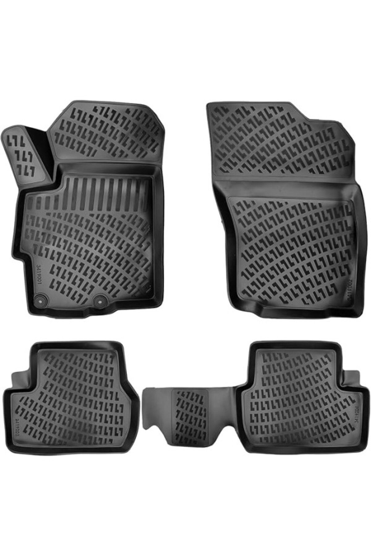 ShopZum Lancer 2008 Sonrası Uyumlu 3D Havuzlu Paspas