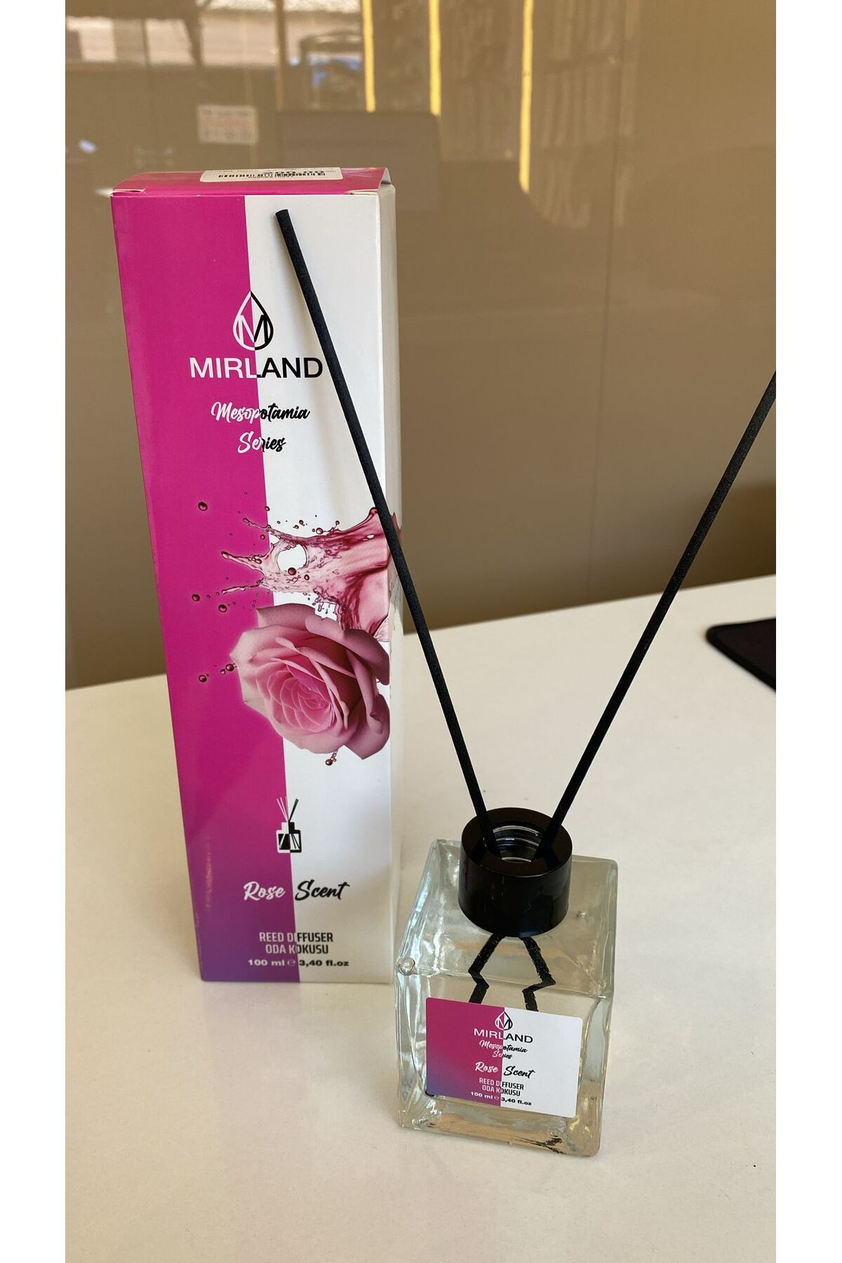 MİRLAND TAKI çubuklu oda kokusu gül 100 ml