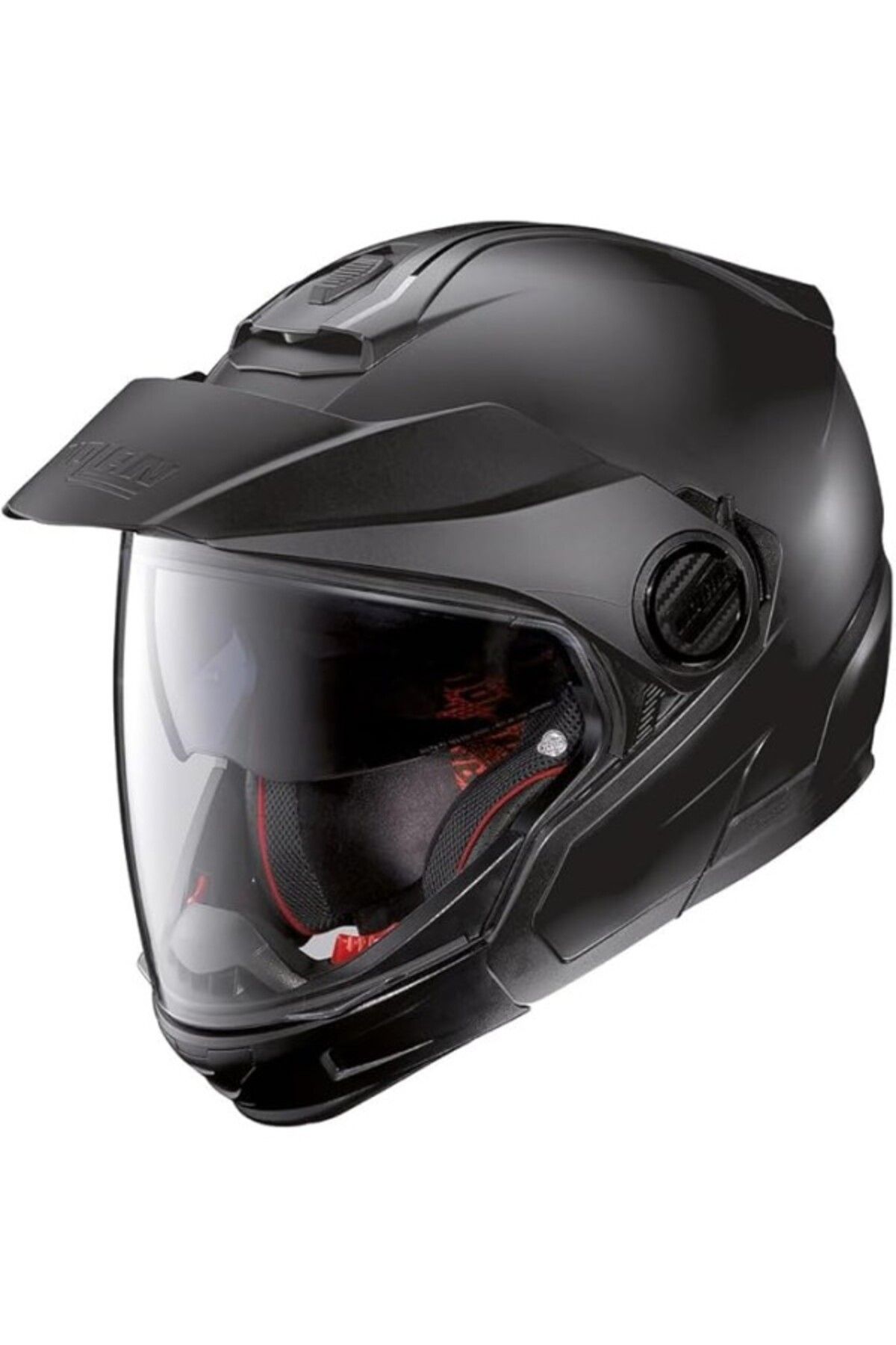 ShopZum N40-5 Gt Classic N-Com 010 Çene Çıkarılabilir Motosiklet Kaskı Mat Siyah Xl