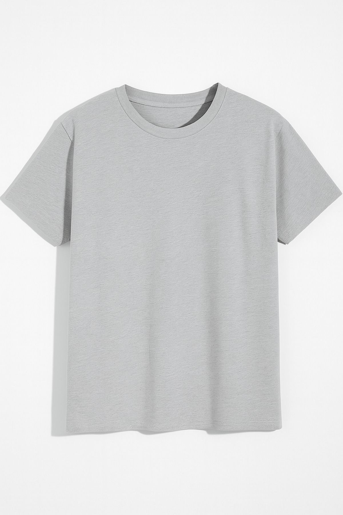 AFROGİYİM Unisex Düz Renk T-shirt