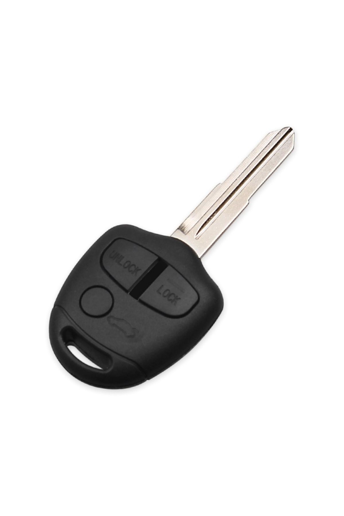TECHSTAR-Carcasă cheie auto Mitsubishi Lancer, Grandis, Outlander, EVO, Colt, Mirage, 3 butoane, stânga neagră 8