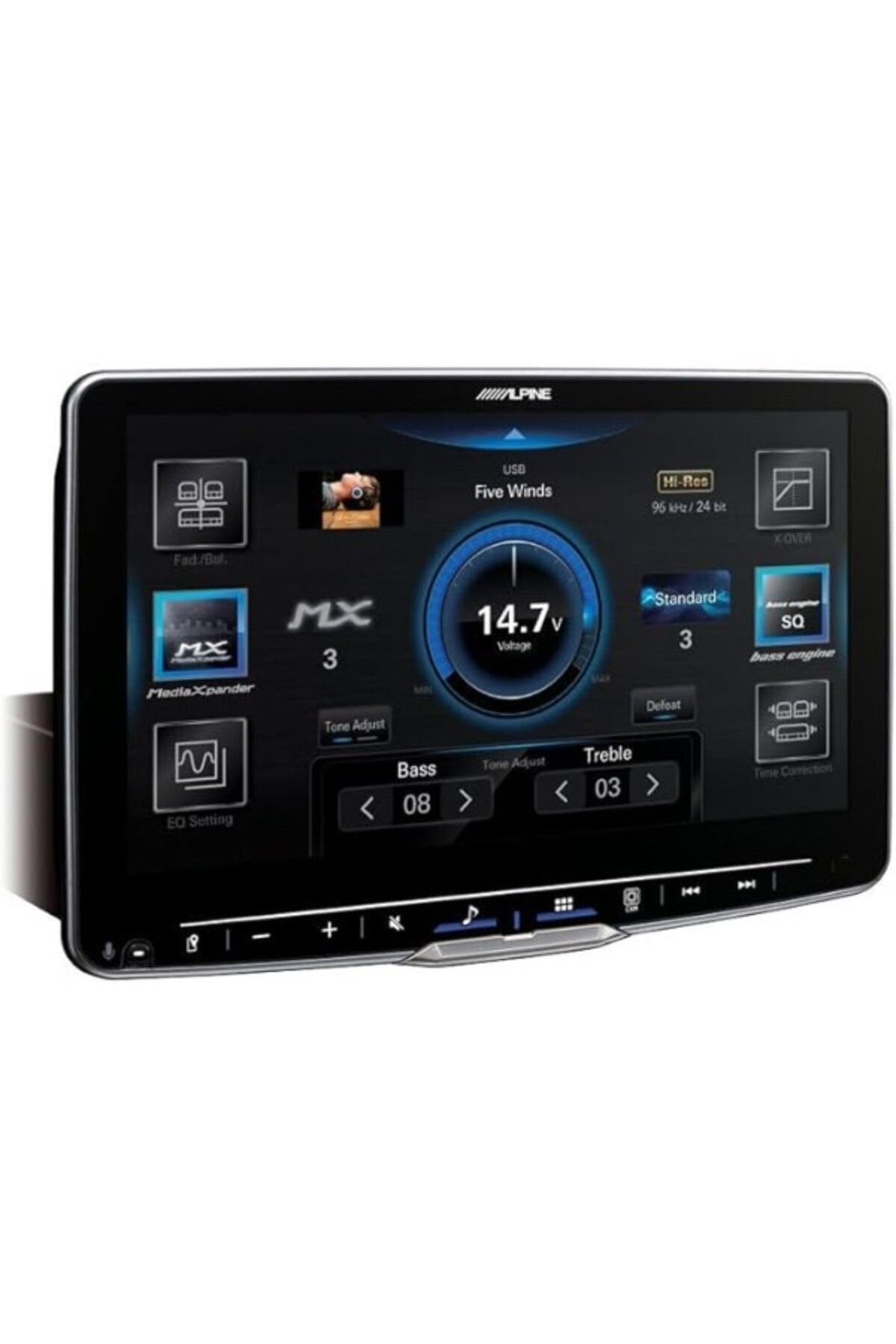 ShopZum Ilx-F905D Halo9 – Dab+ Dijital Radyo, Carplay Ve Android Auto Uyumluluğu İçeren 9 Inç