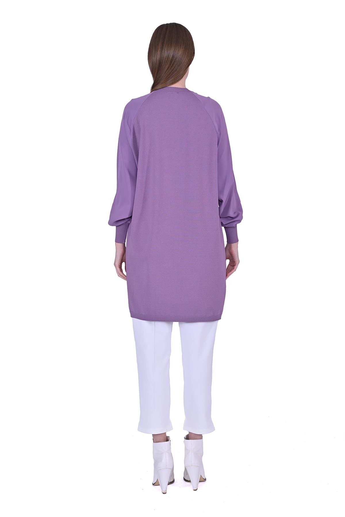 Invee-A-line tunic eflatun 3