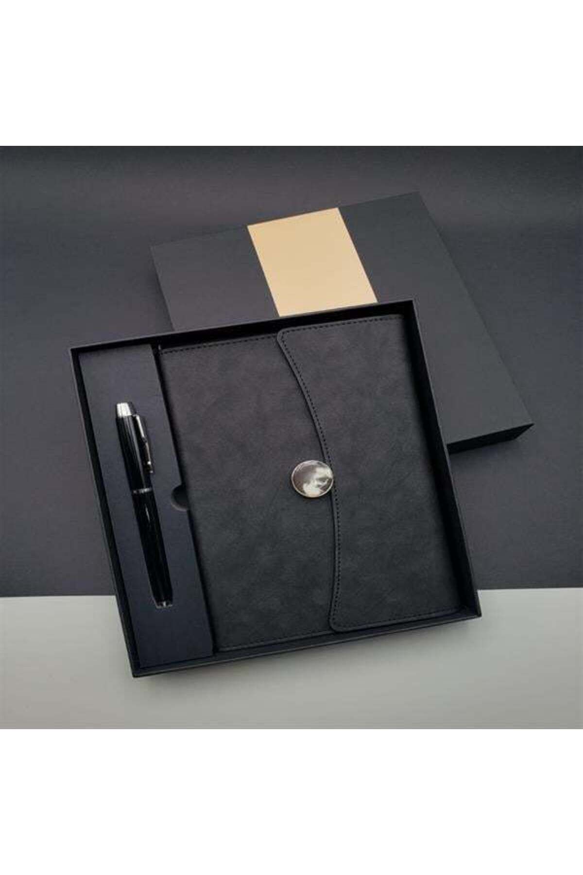 Zayla Promosyon Defter Kalem Seti Siyah Renk