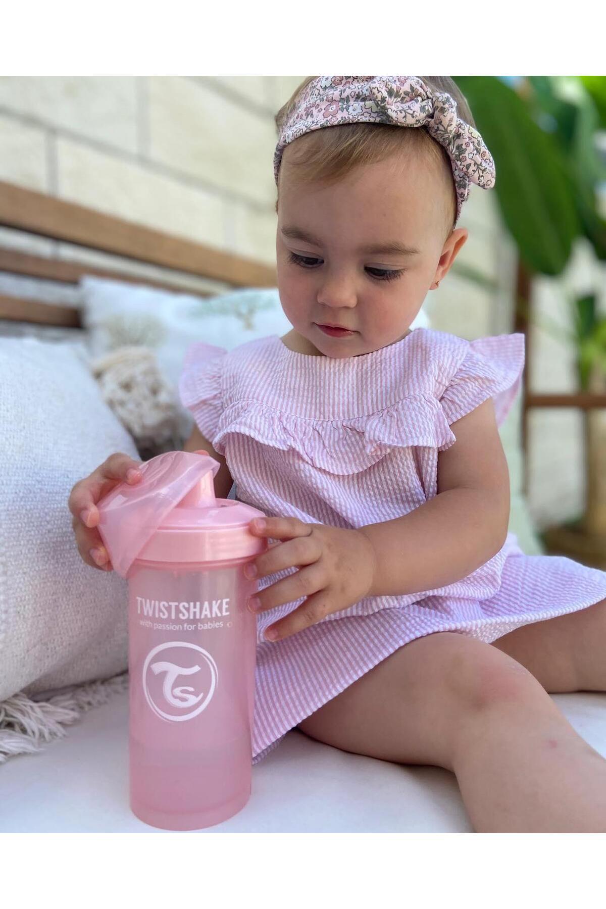 Twistshake Pembe Çocuk Alıştırma Bardağı (12+ Ay) (360 ml) fotoğrafı 5 (önizleme)