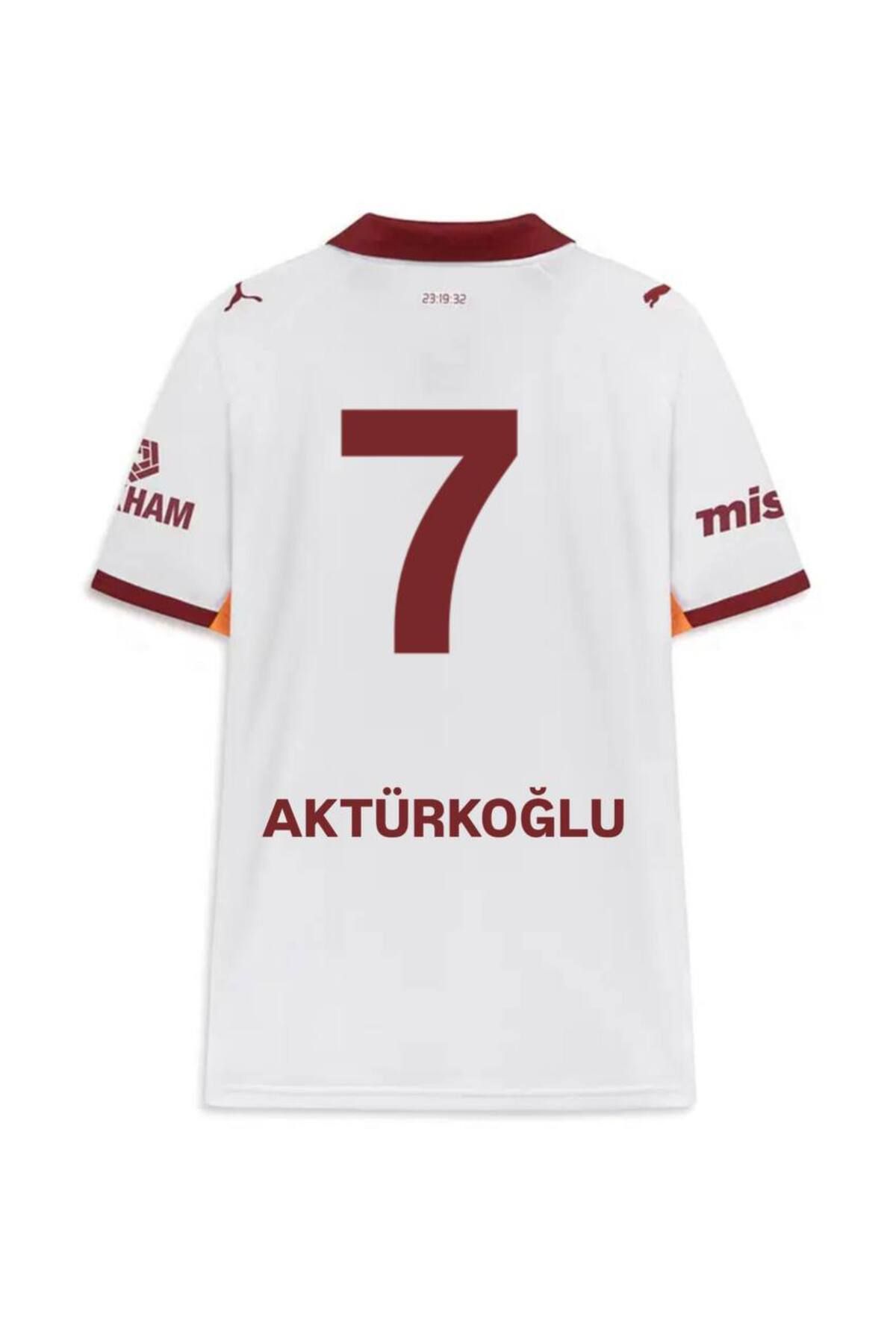 Alaturka Mix 5-YILDIZLI Galatâsarây. /Kerem Aktürkoğlu ./ 2026 Deplasman Beyaz Yeni Sezon Forması
