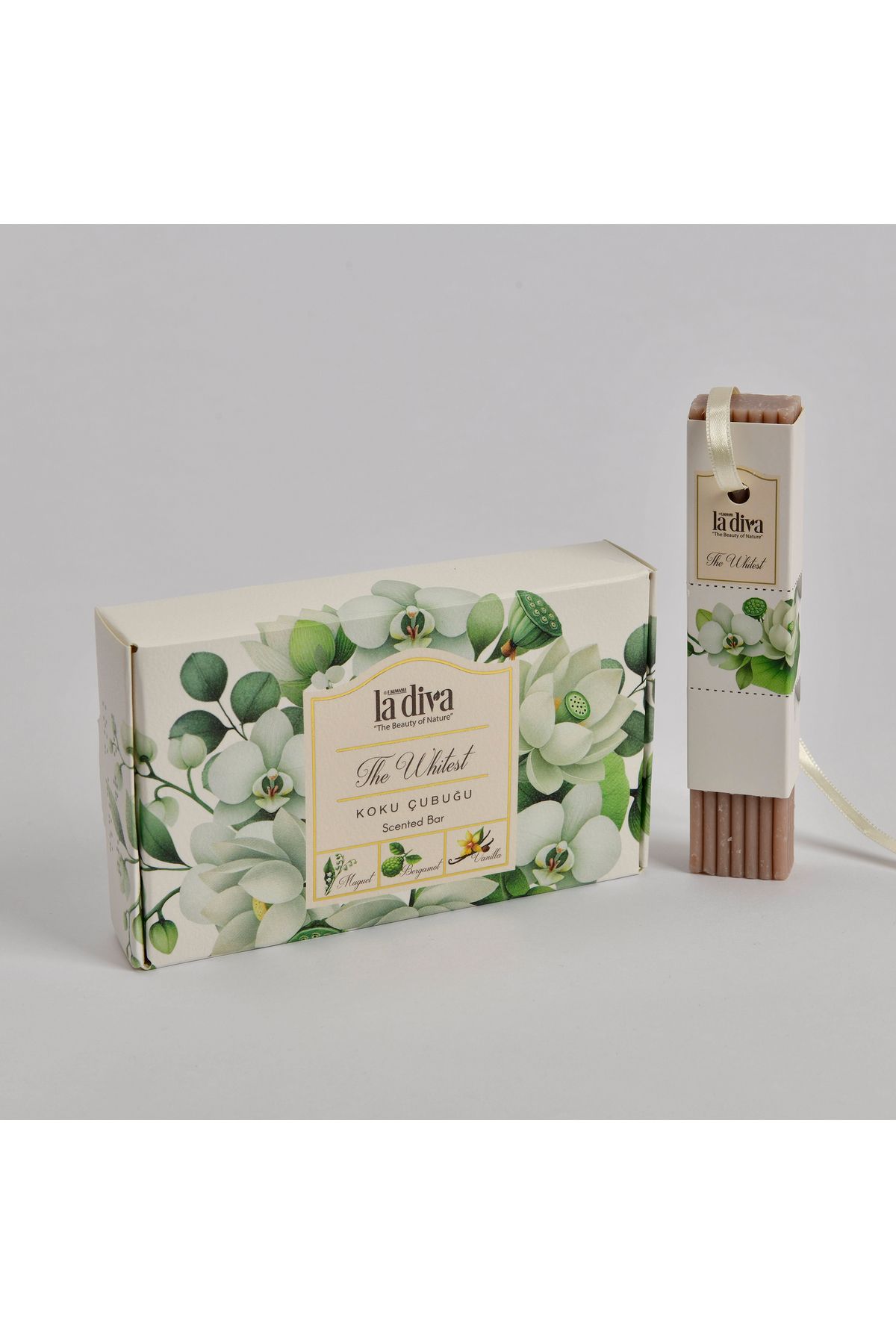 La Diva The Whitest Koku Çubuğu - Bej - 165 gr