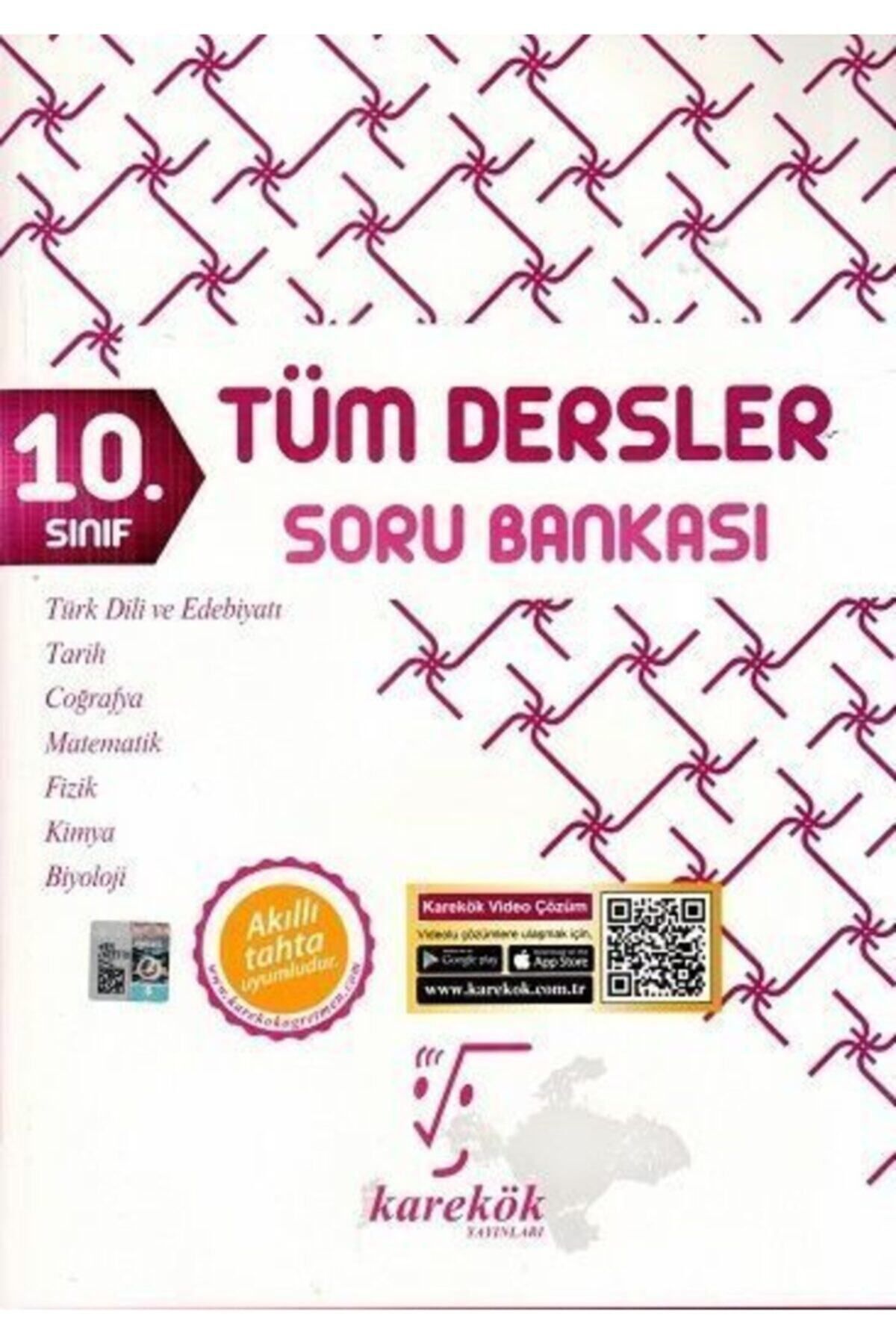 Özgün Yayınları Karekök Yayınları 10. Sınıf Tüm Dersler Soru Bankası