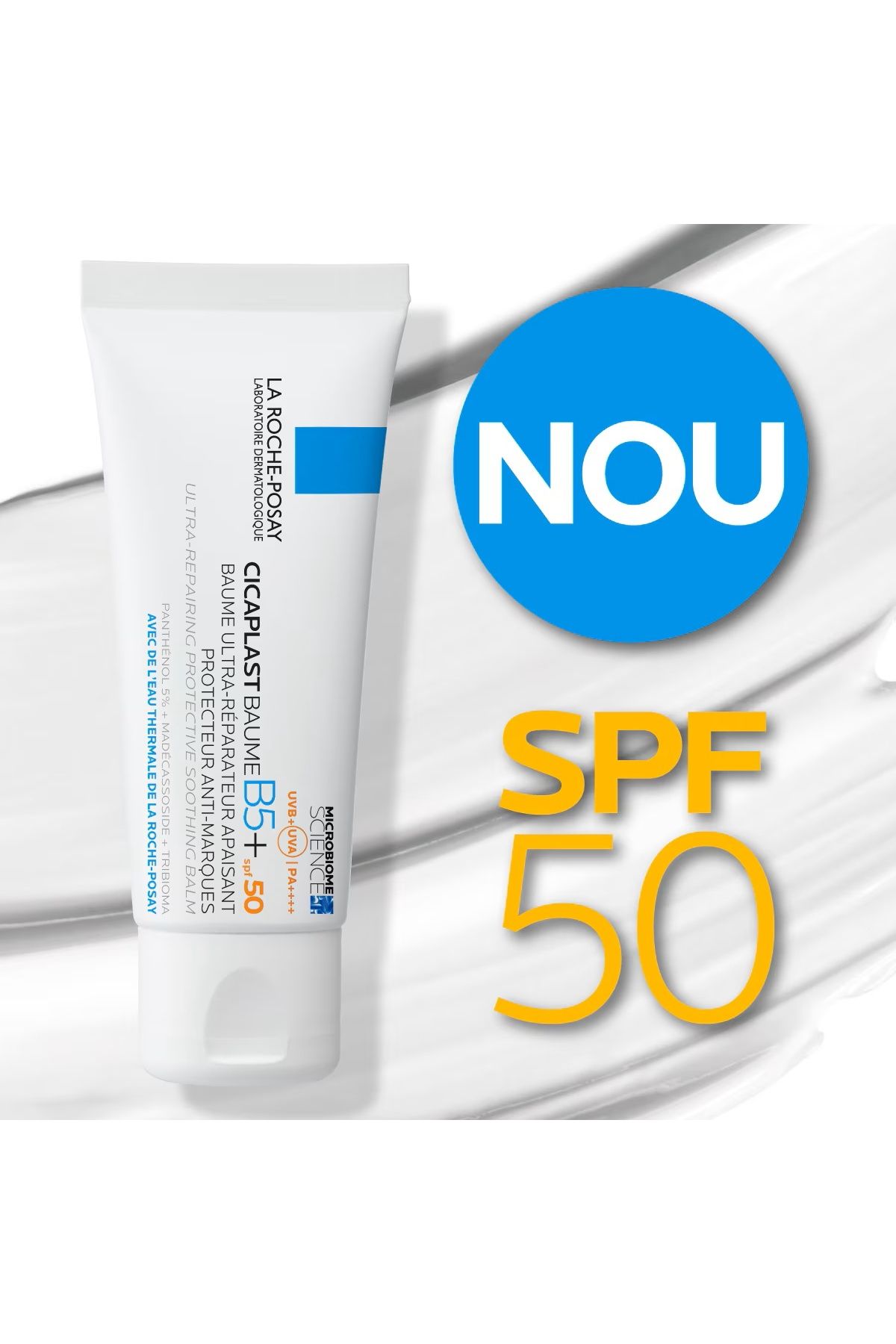 La Roche Posay-Balsam ultra-reparator, anti-pete pigmentare Cicaplast B5+ SPF50, La Roche-Posay, 40 ml 2