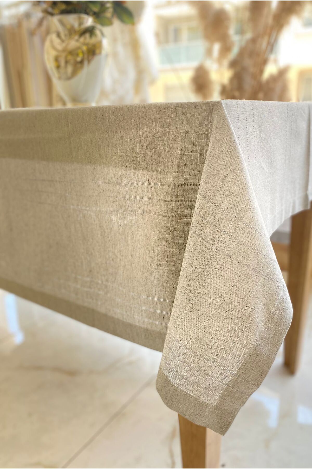 Ceki Home STYLİSH SOFT COTTON TABLECLOTH