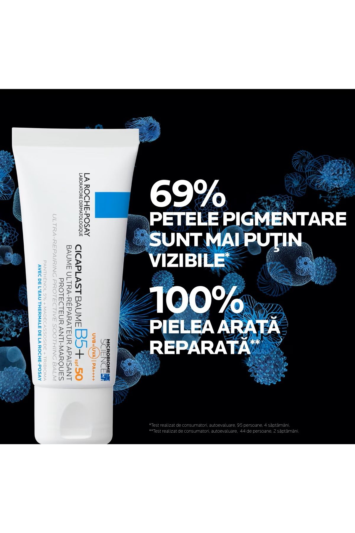 La Roche Posay-Balsam ultra-reparator, anti-pete pigmentare Cicaplast B5+ SPF50, La Roche-Posay, 40 ml 4