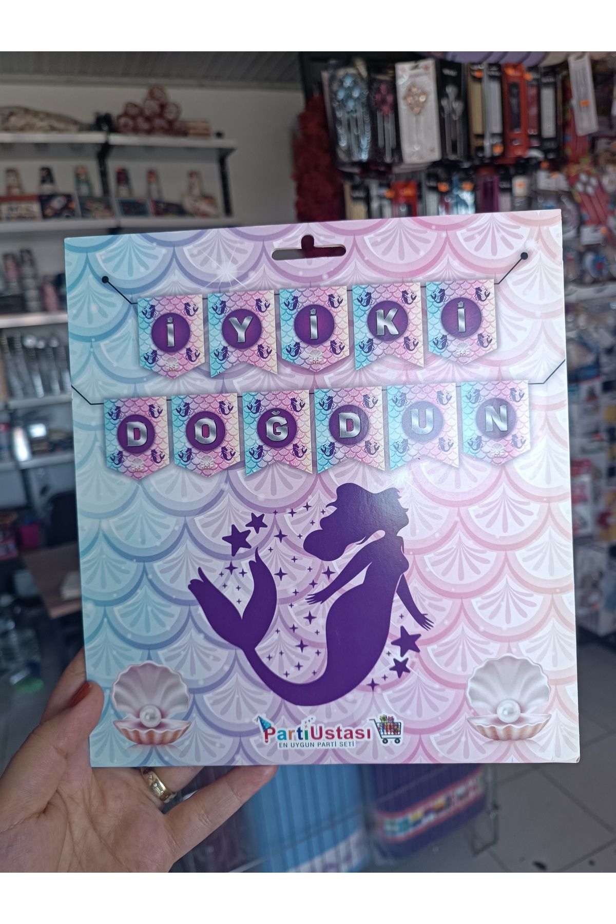 Store Deniz kızı banner iyiki doğdun yazı