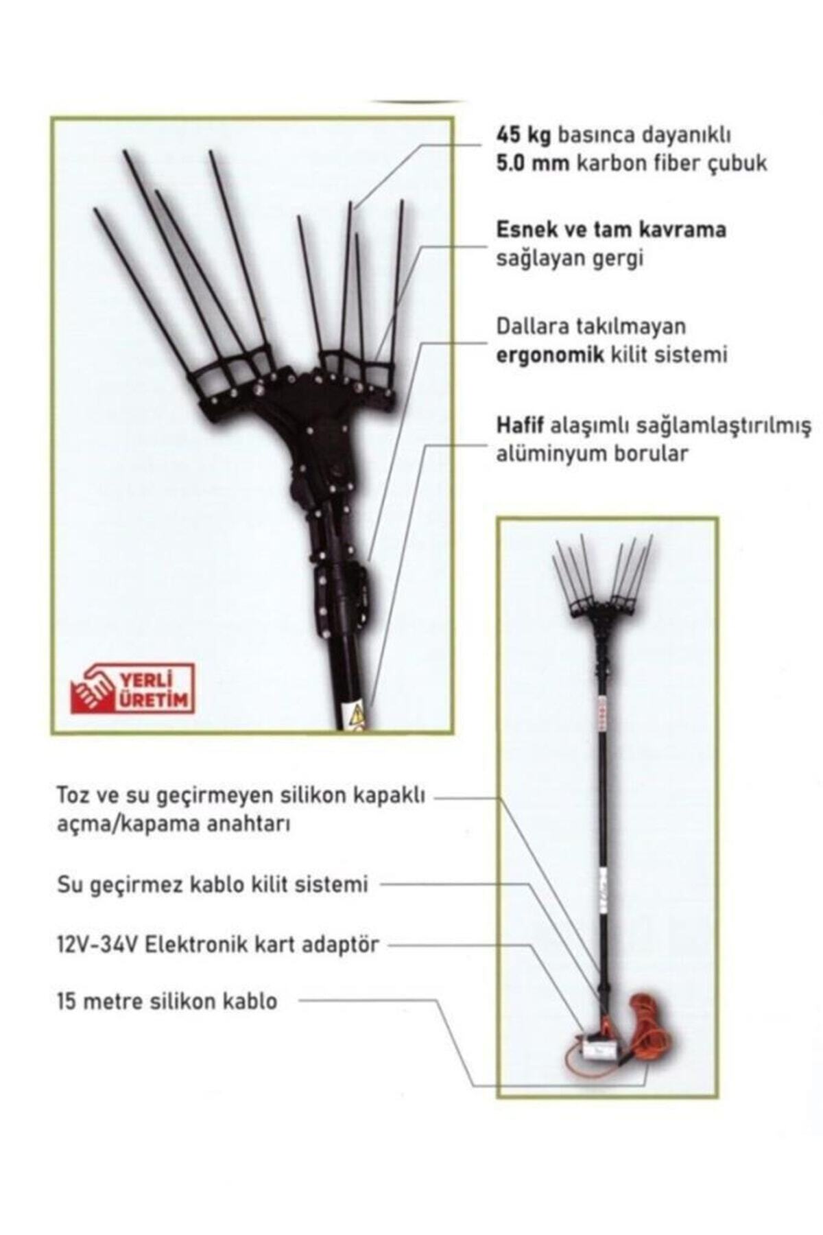 Genel Markalar Taral Olea Forcepack Akülü Zeytin Silkeleme Ve