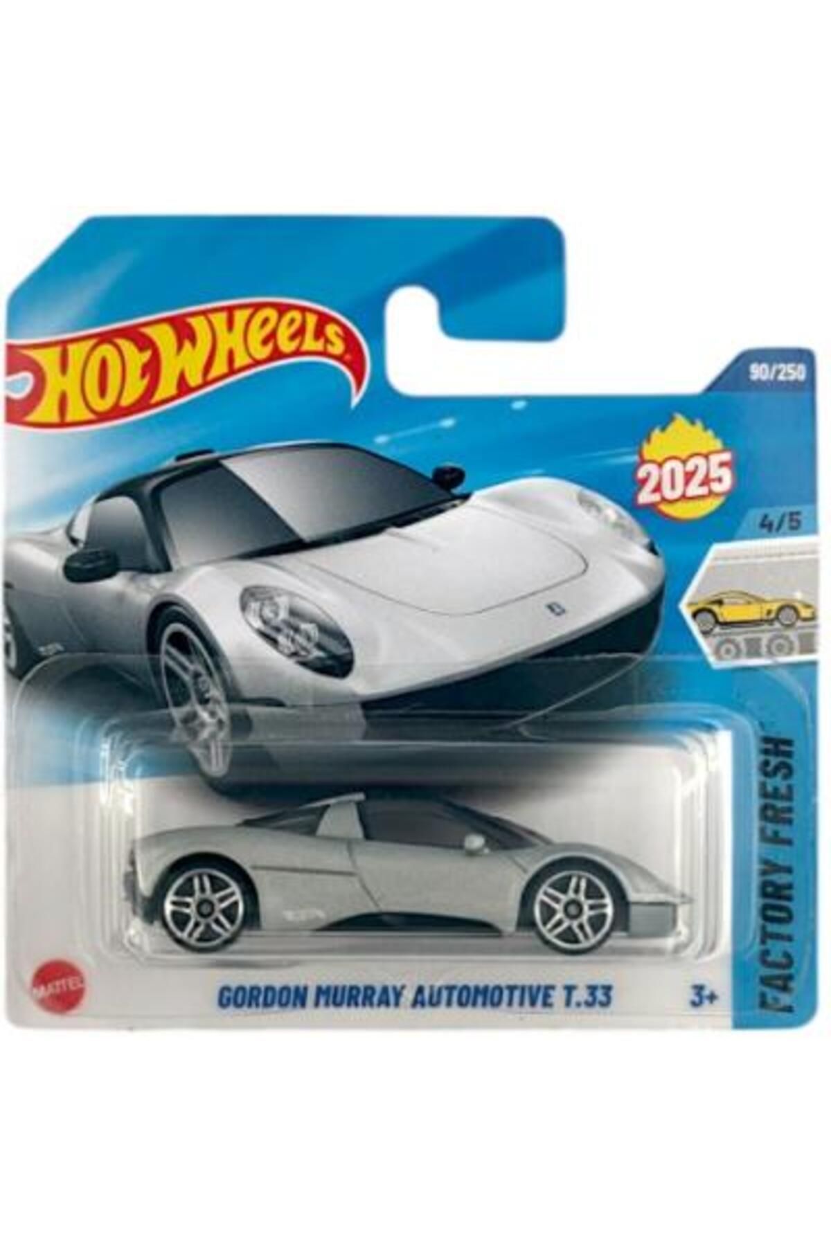HOT WHEELS Tekli Arabalar Gordon Murray Automotive T.33 (Factory Fresh)