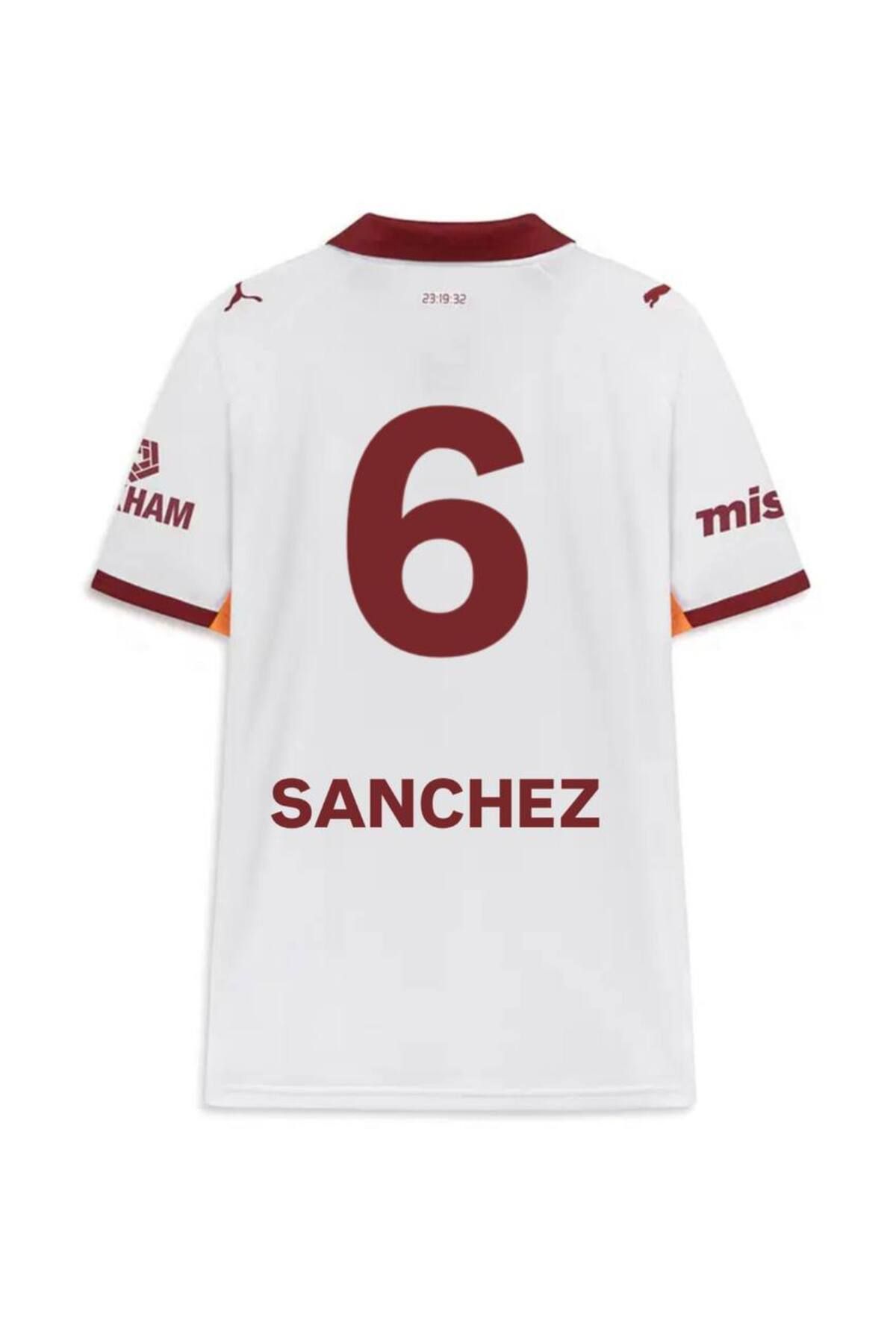 Alaturka Mix 5-YILDIZLI Galatâsarây. /Davinson Sanchez ./ 2026 Deplasman Beyaz Yeni Sezon Forması