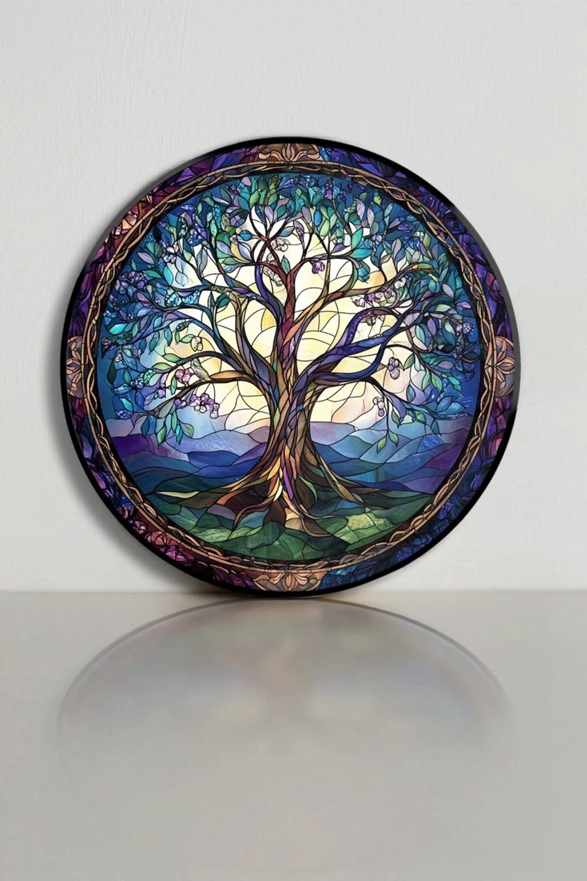 bds art sanatı evinize taşır Yaşam Ağacı Vitray Spektrum™ Stained Glass Serisi