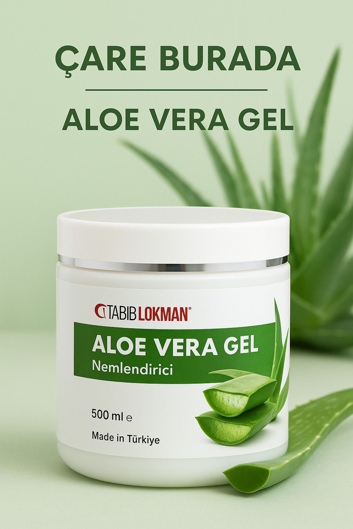 Çare Burada Tabib Lokman - Aloe Vera Gel 500 Ml