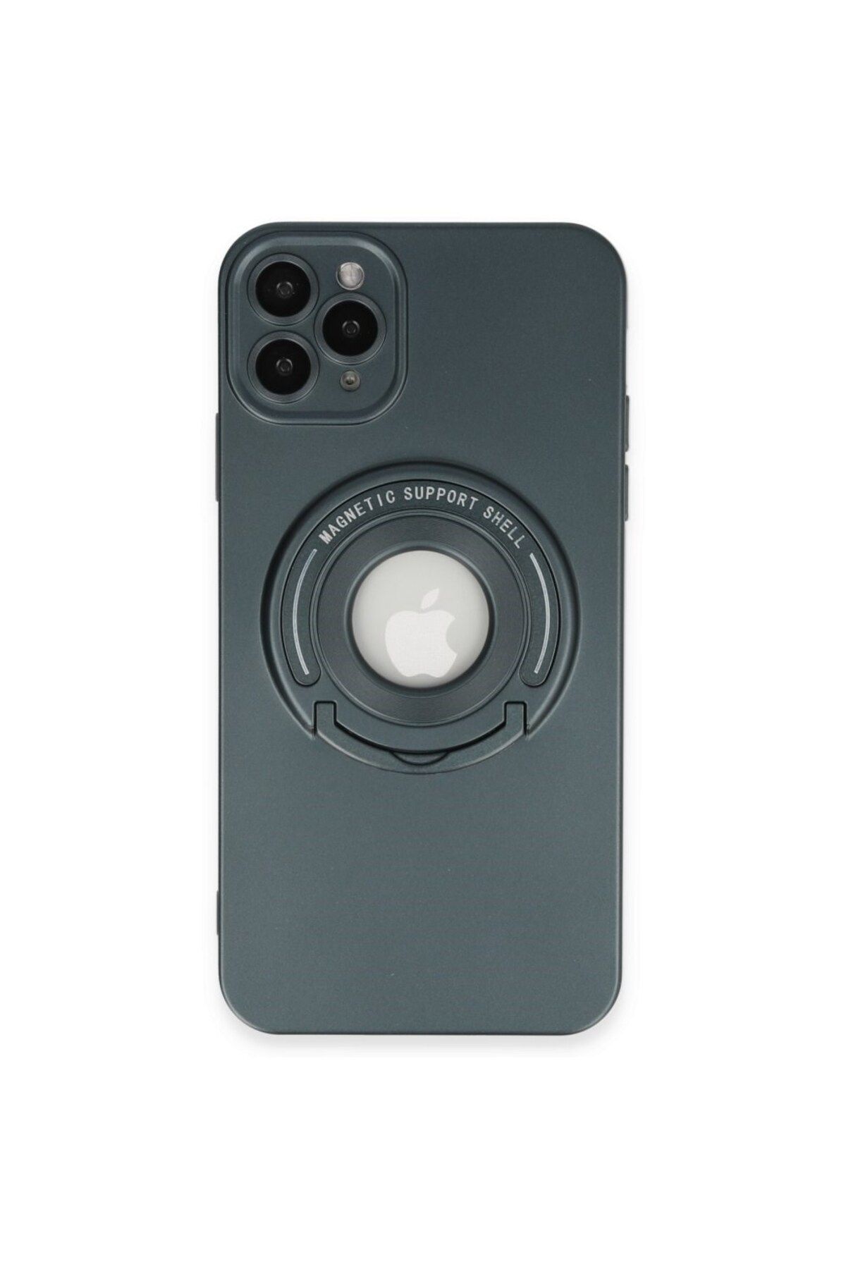 TFY STORE İPhone 12 Pro Uyumlu Standlı Magneticsafe Yeşil Luta Kılıf