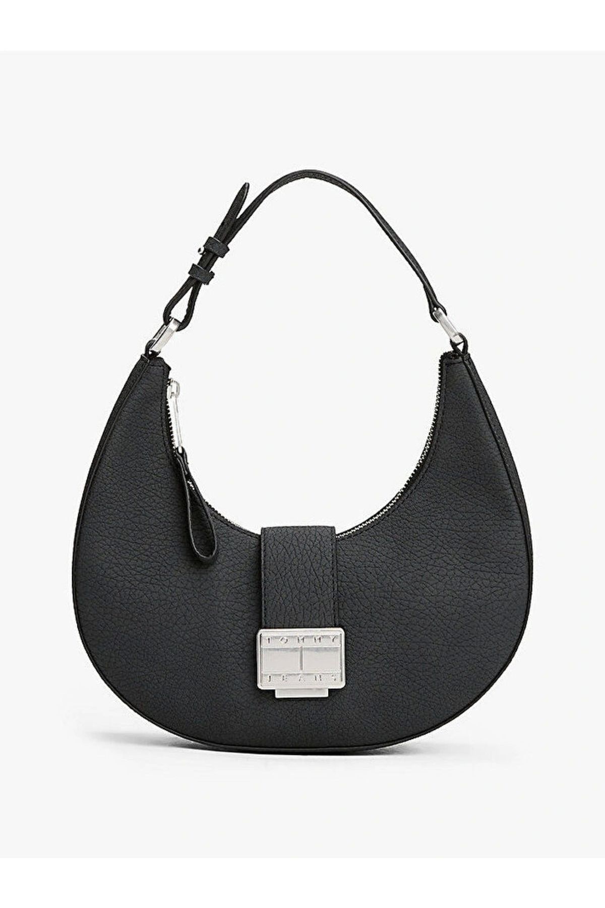 Tommy Jeans Tjw Crush Shoulder Bag Kadın Siyah Omuz Çantası Aw0aw17539bds