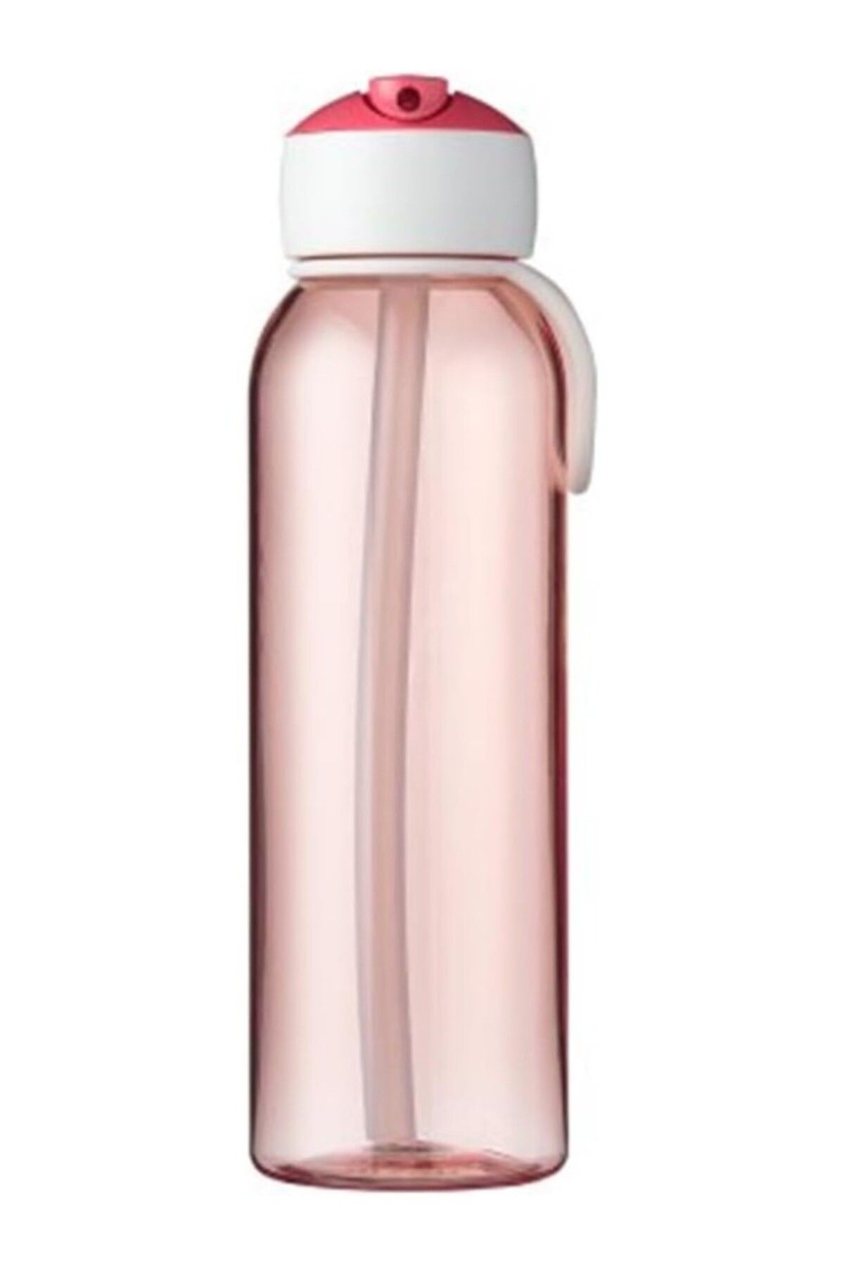 ShopZum Mepal – Pipetli Içecek Şişesi Campus Flip-Up 500 Ml Pembe – Çocuklar Için Pipetli Su Şişesi – Gazlı
