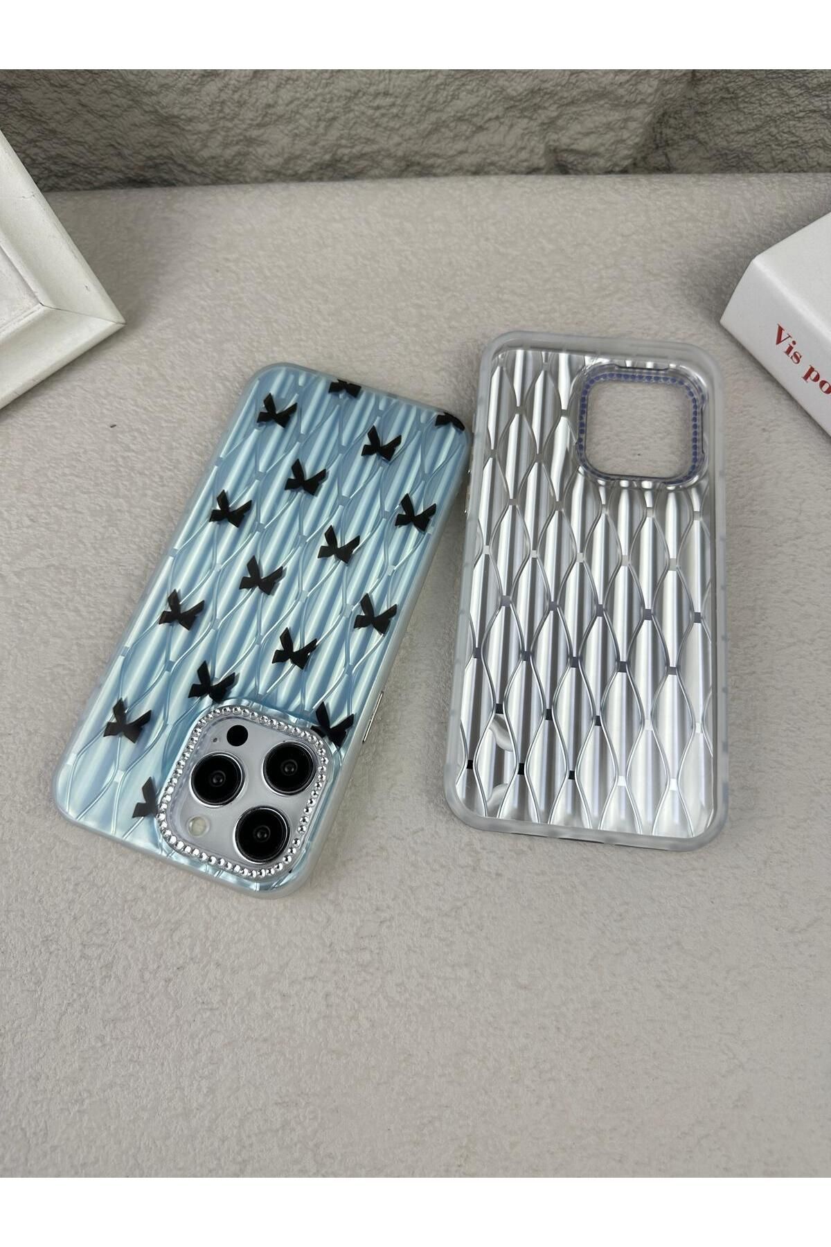 ZETT iphone 11 uyumlu Fiyonk Desenli Sararmaz Sert Mika Premium Kalite Telefon Kılıfı Arka Kapak