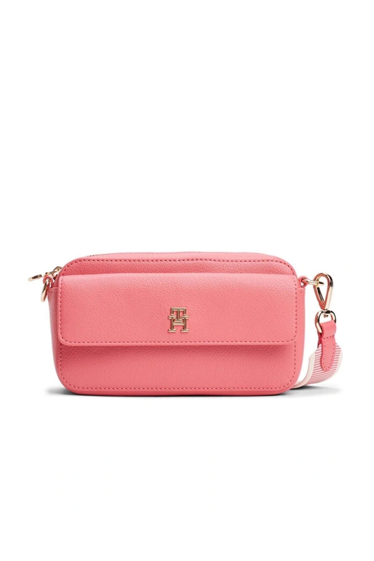 Tommy Hilfiger Th Dıstınct Camera Bag Kadın Pembe Çanta Aw0aw17455tjh