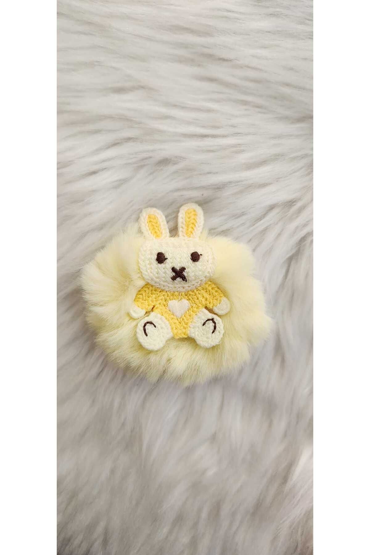 Atölye03 Ayıcıklı Peluş Lastik Toka