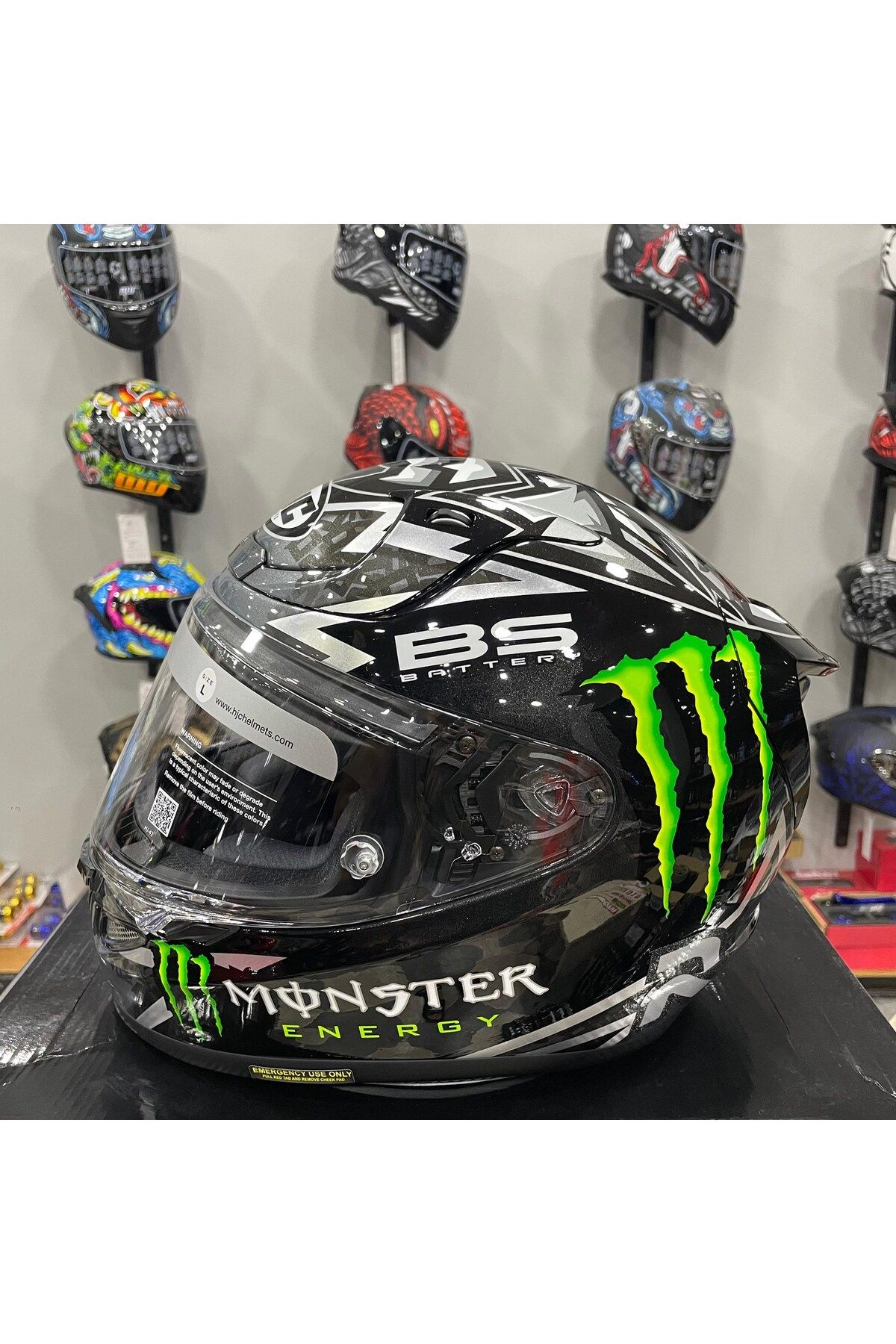 HJC RPHA12 KASK QUARTARARO EDITION BLACK MC5
