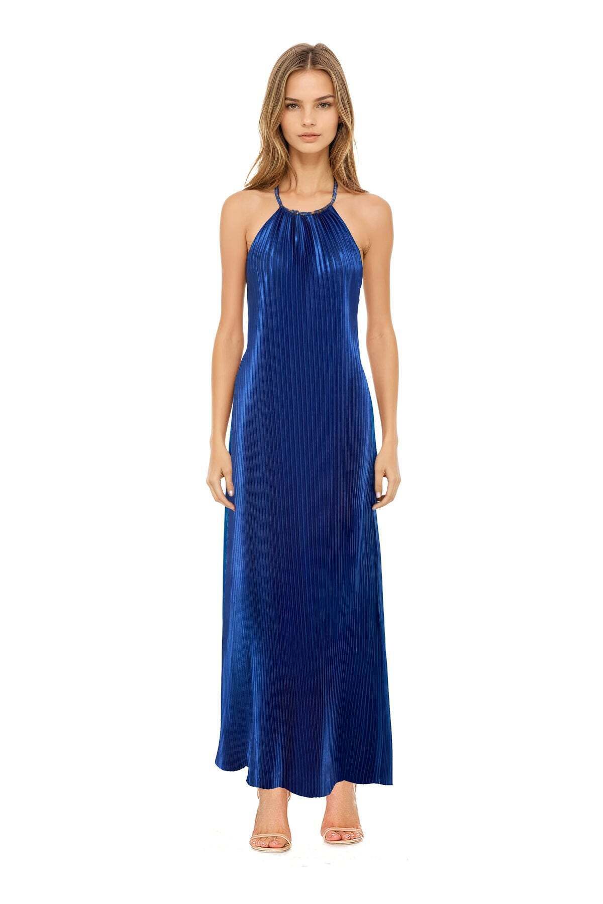 Movom ELIO HALTER NECK DRESS
