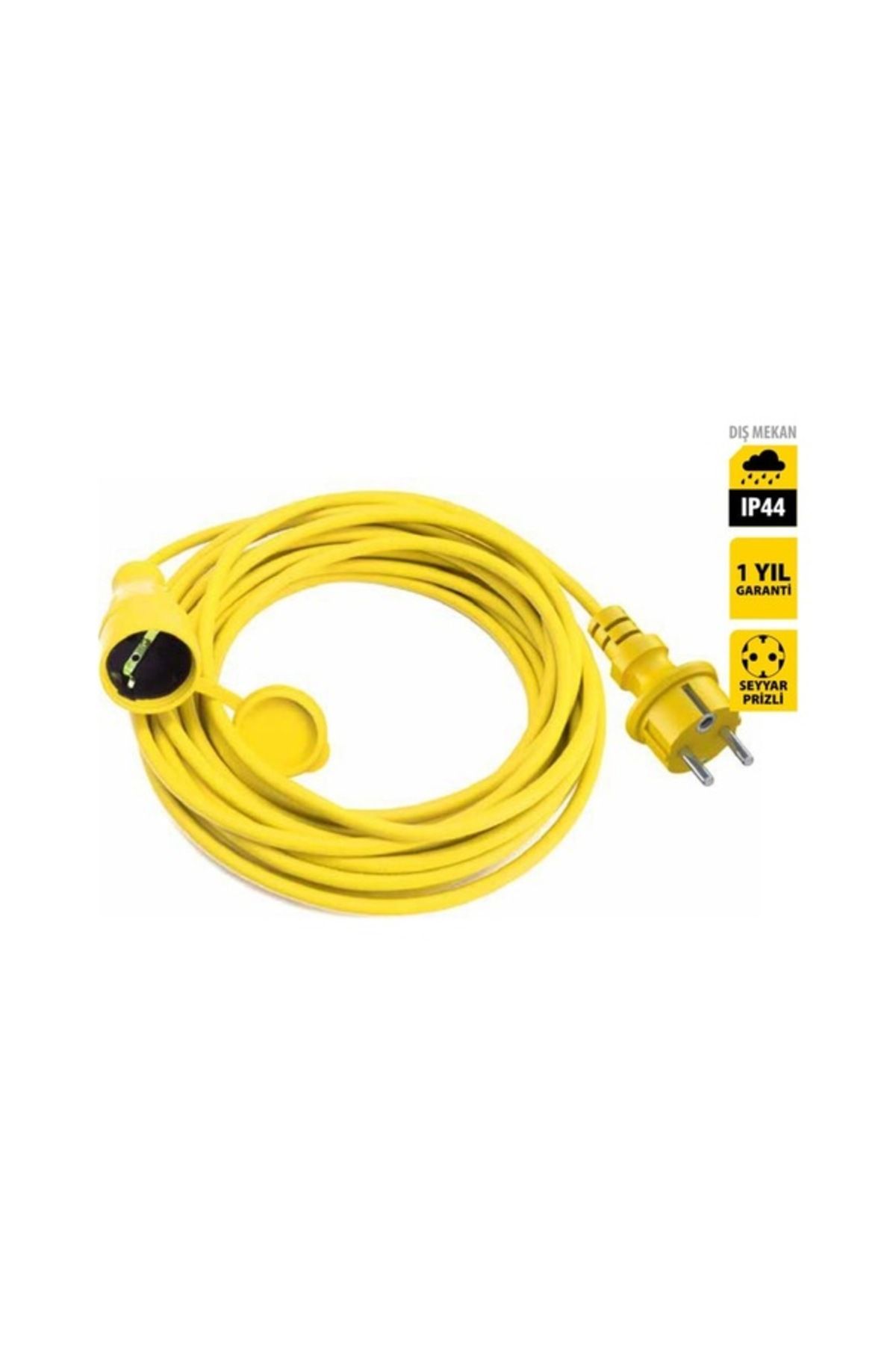 Stanley Bakır Uzatma Kablosu 5mt 3x1.5mm (KAPAKLI)