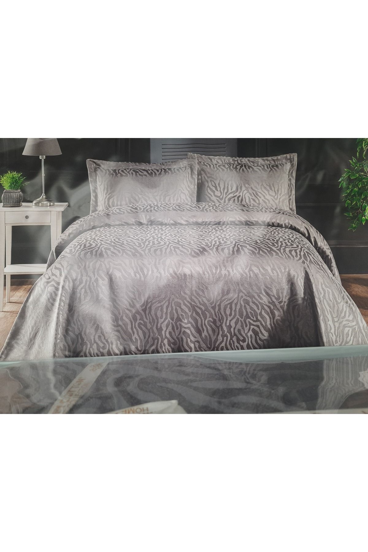 Store Çift Kişilik Yatak Örtüsü Takımı