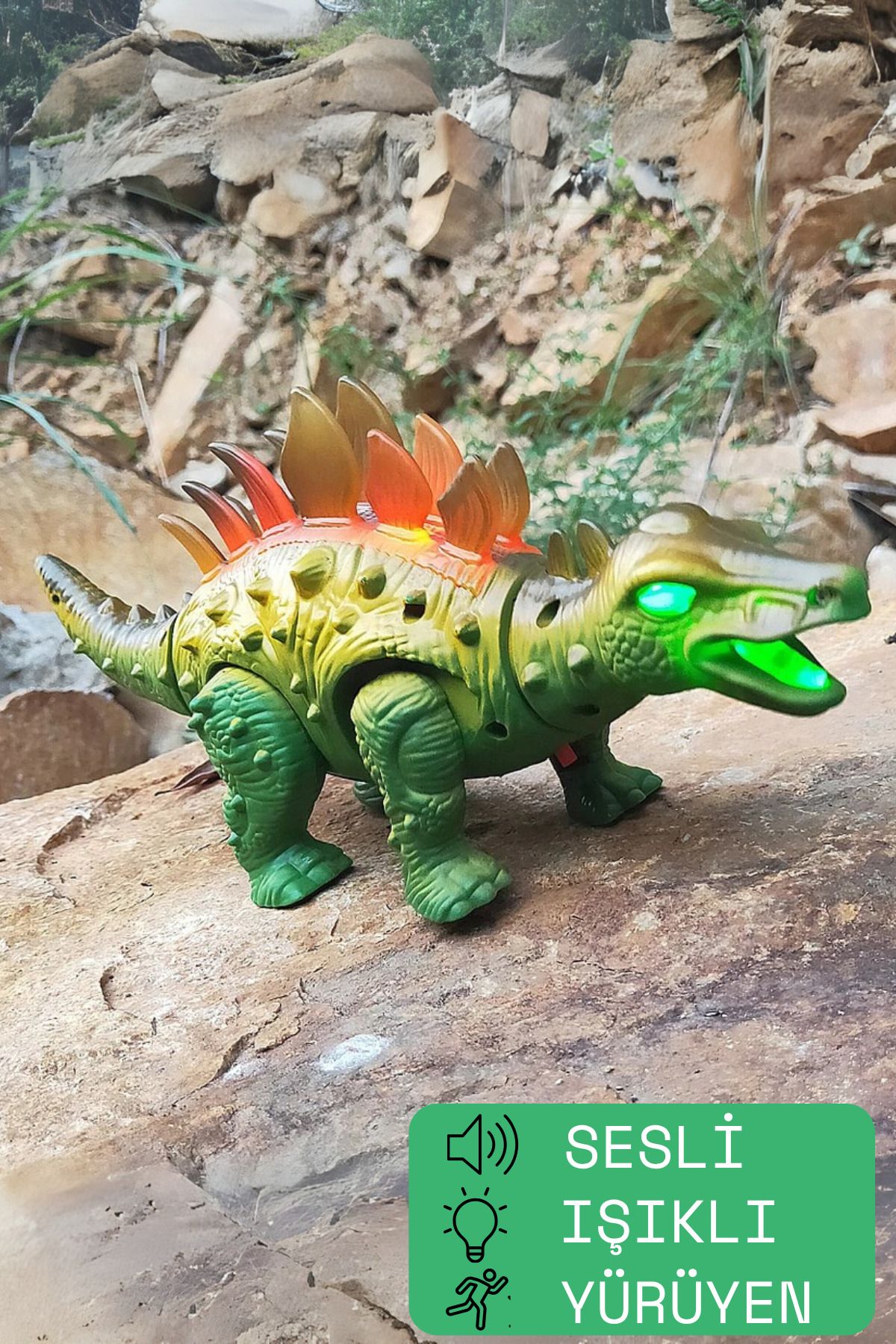 craftivio T-Rex Işık ve Ses Efektleri ile Yürüyen Oyuncak Dinozor