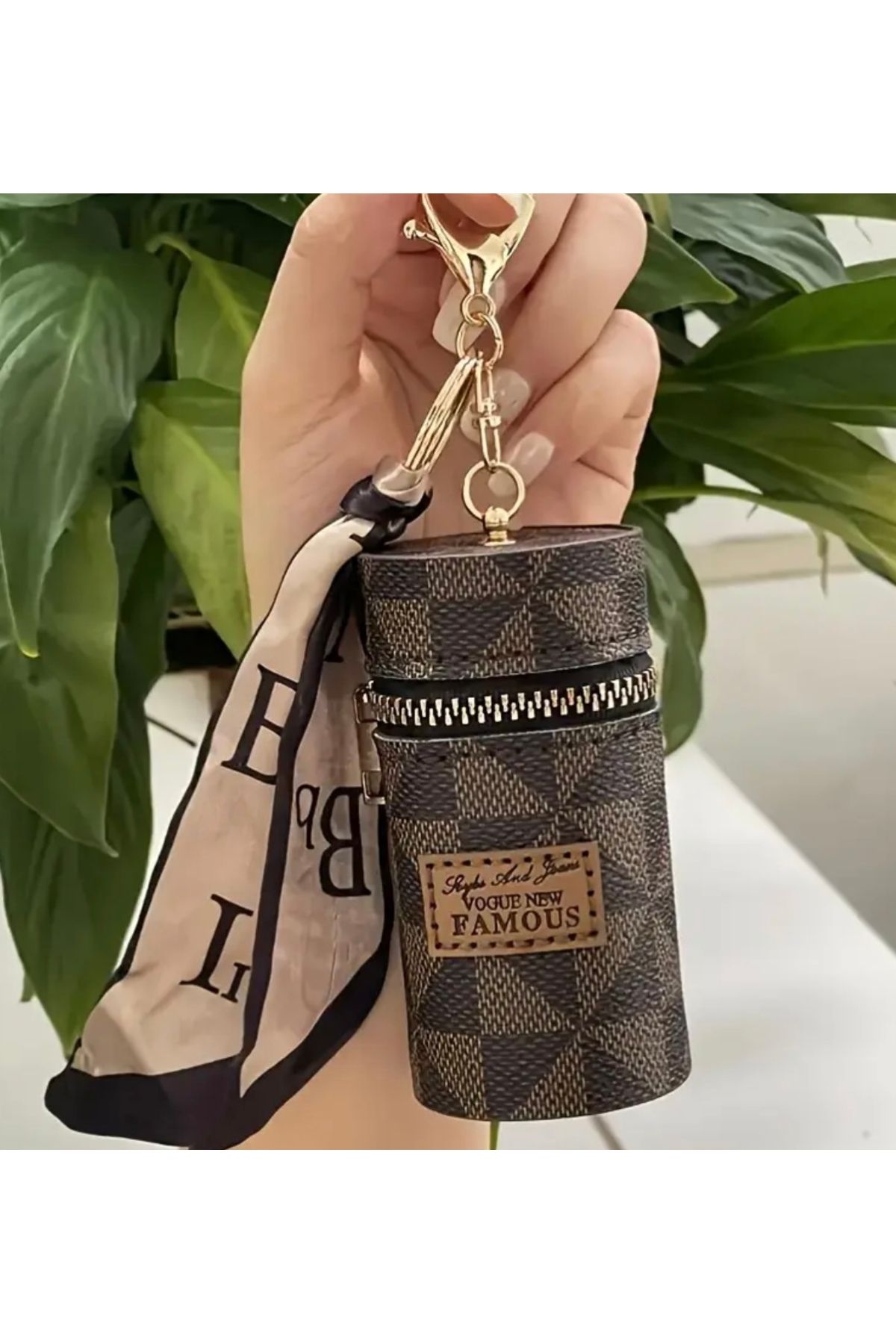 CSY STORE Cüzdan Çanta Charm Fularlı