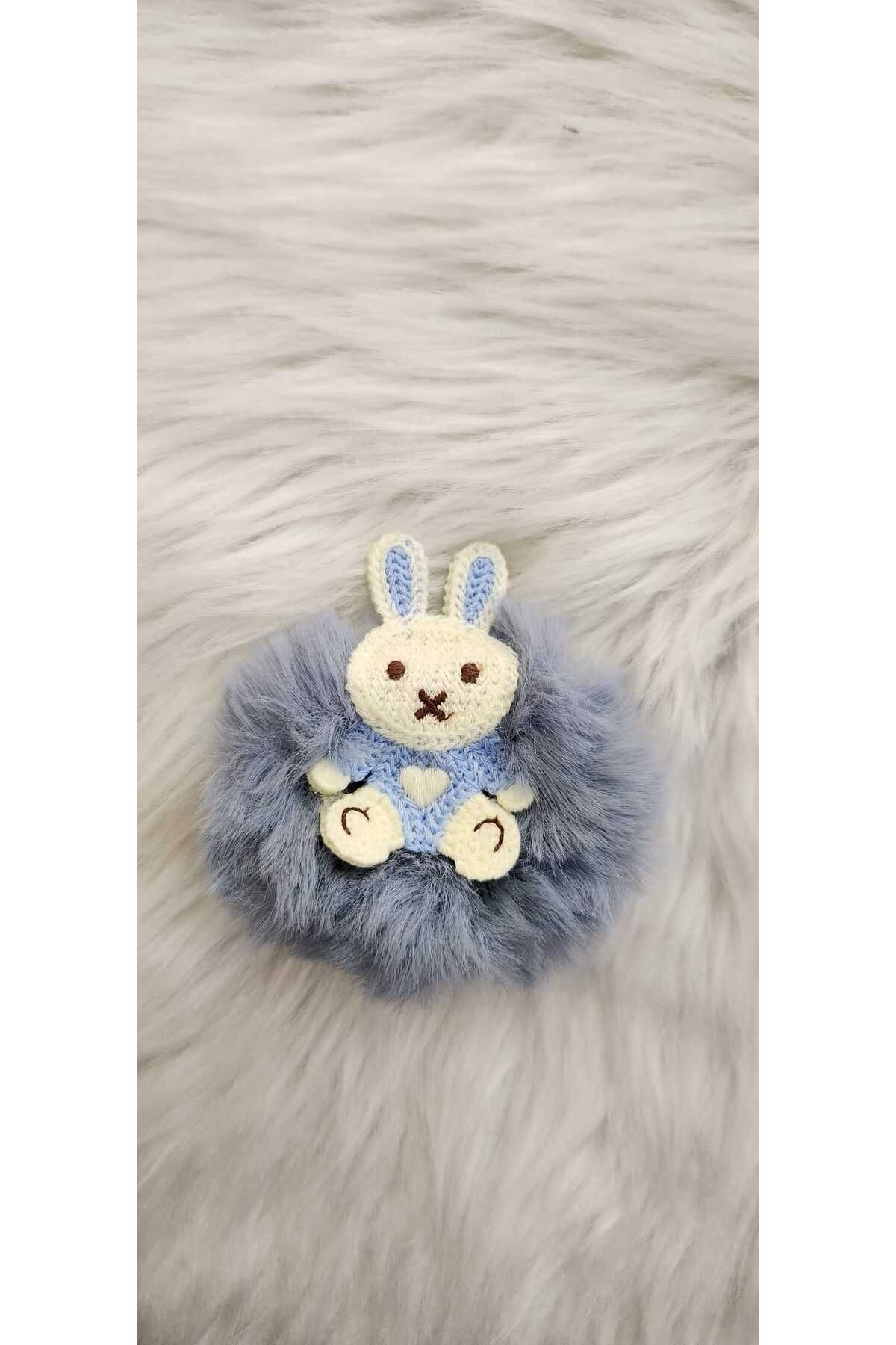 Atölye03 Ayıcıklı Peluş Lastik Toka