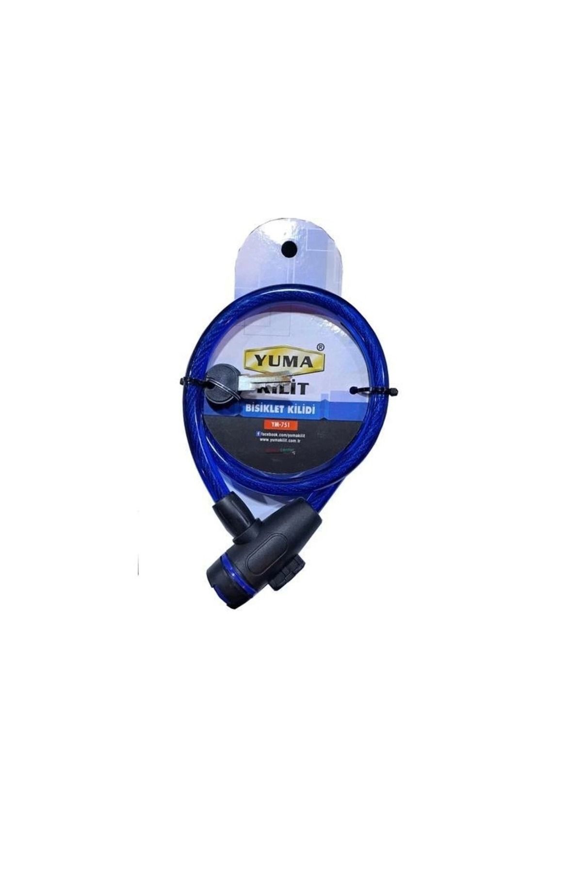 Yuma BİSİKLET KİLİDİ BOY:80CM ÇAP:12MM 1 ADET