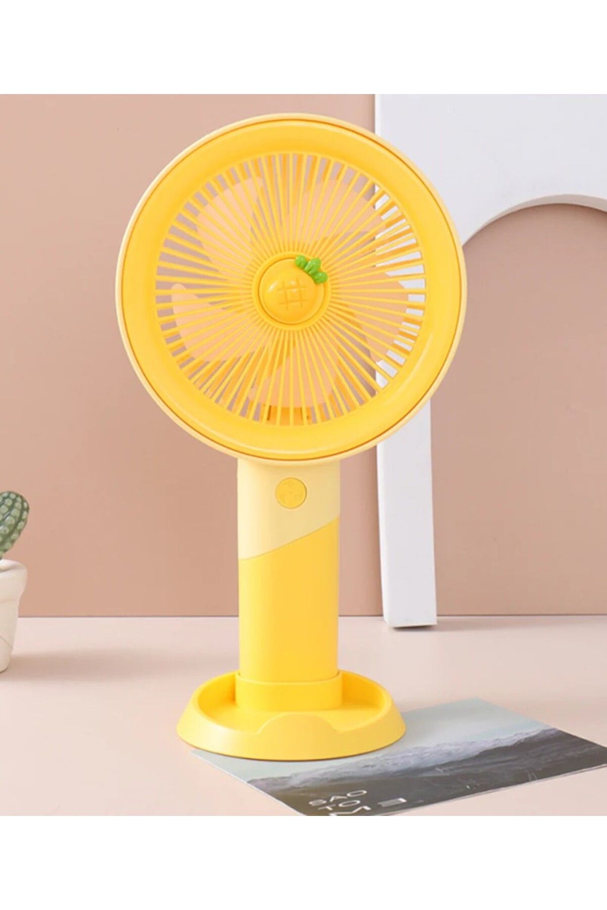 Inovaxis Meyveli Standlı Mini Fan, Taşınabilir Mini Vantilatör
