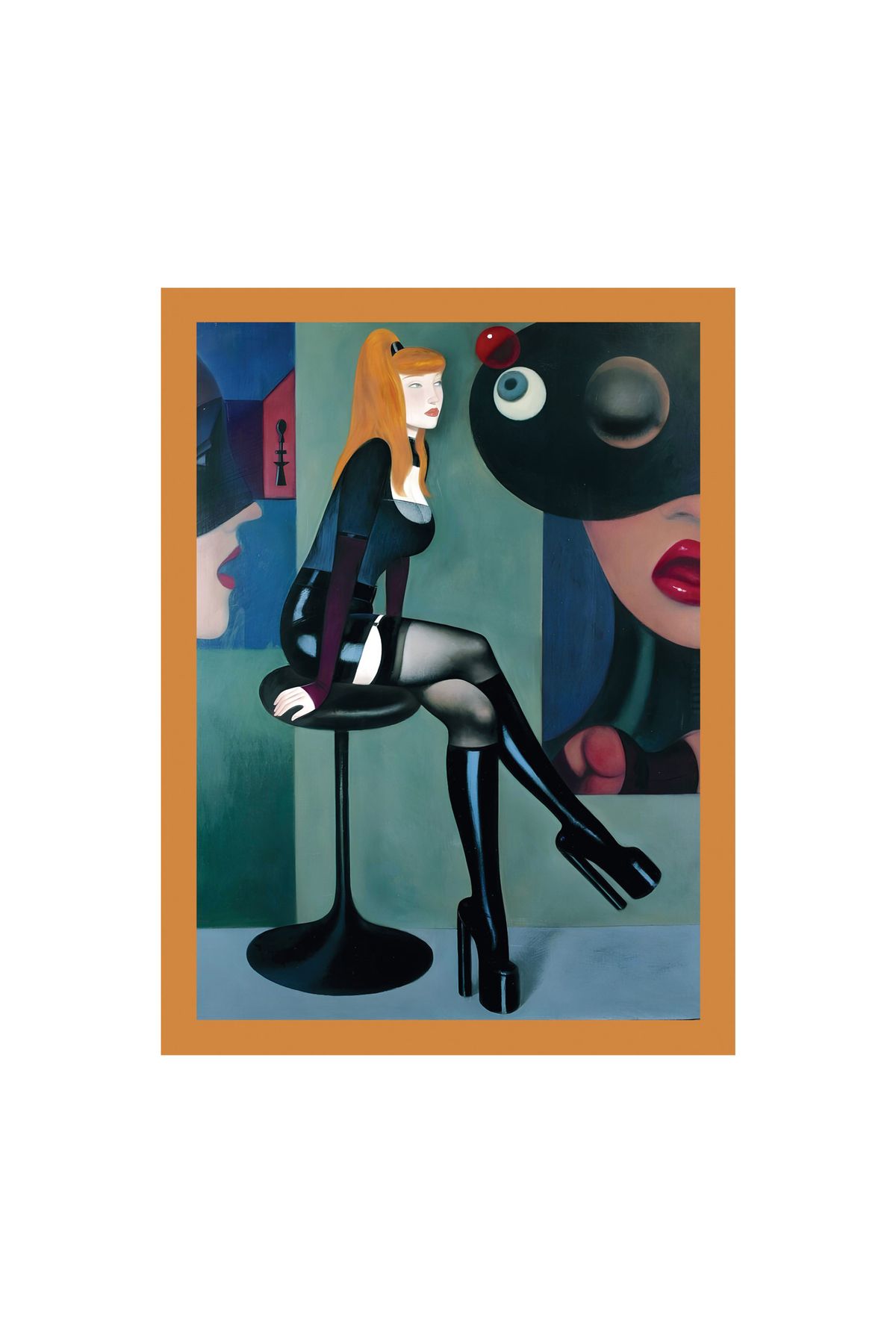 Hi Kami Poster – 18x24 cm | 300 gr Art Kağıt | Dekoratif & Özel Baskı